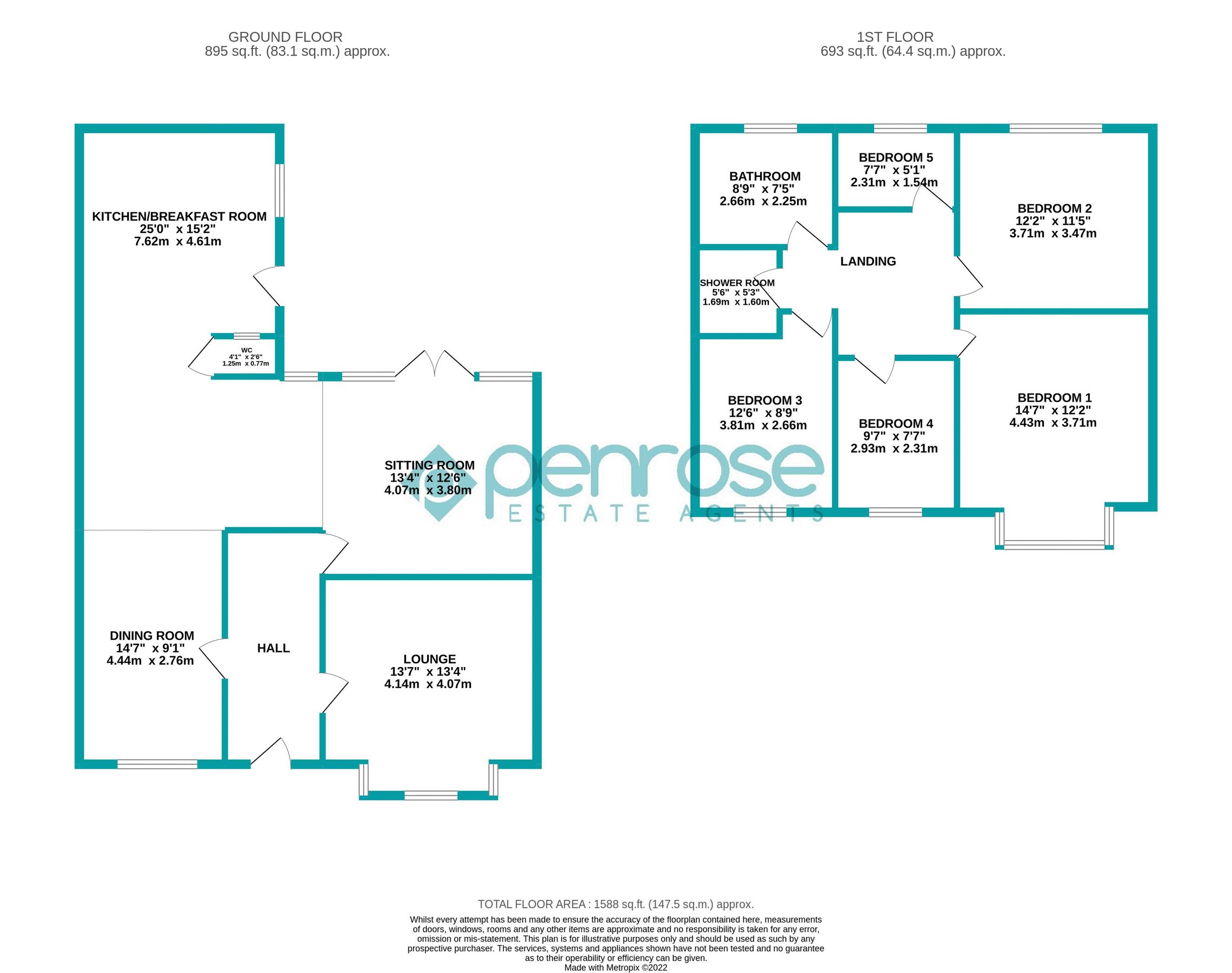5 bed semidetached house for sale in Wardown Crescent, Luton LU2 Zoopla