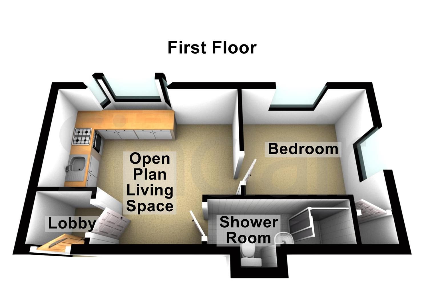1 bed flat to rent in Sibson Road, Birstall, Leicestershire LE4 Zoopla