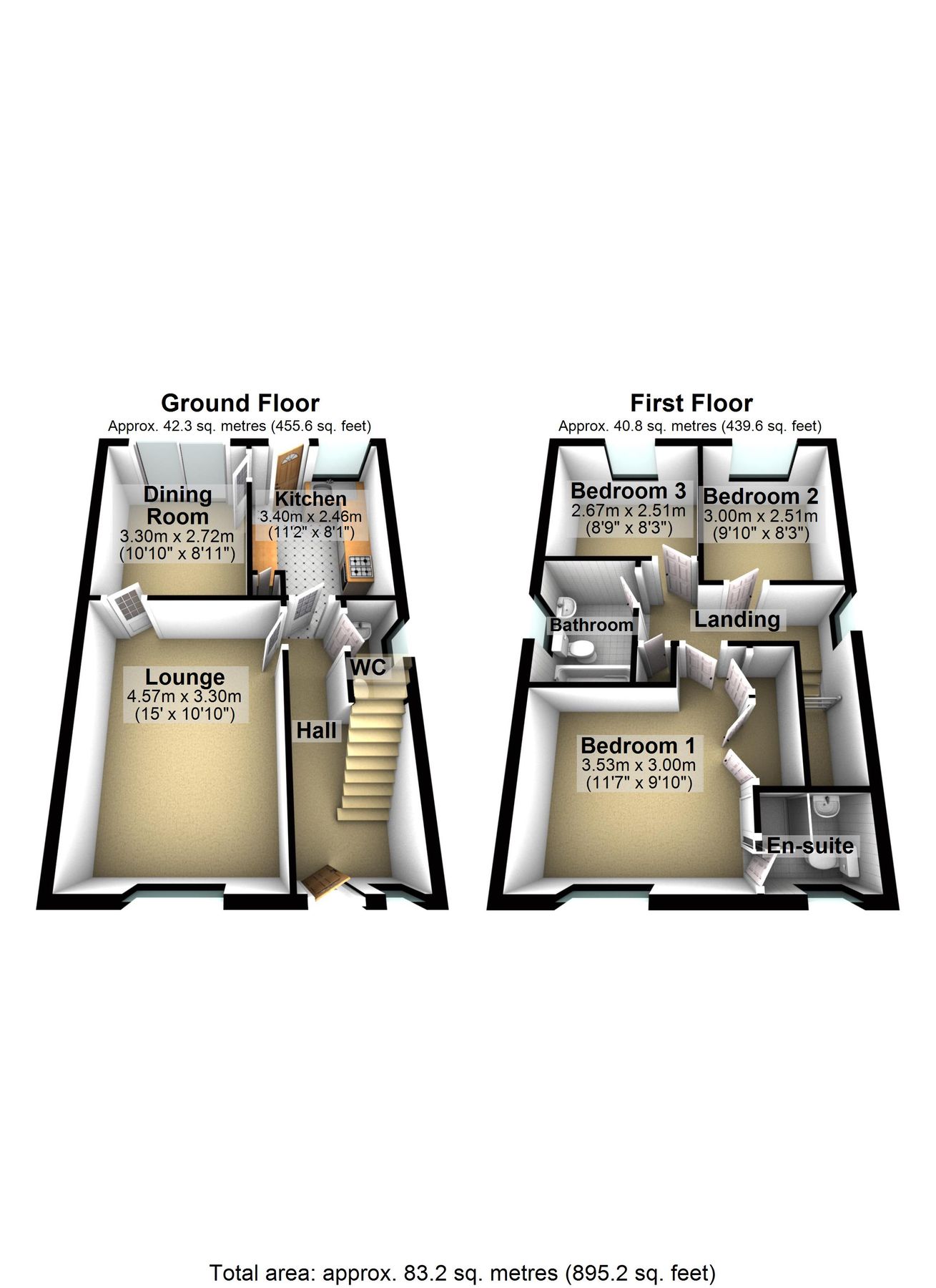 3 bed detached house for sale in St. Agnes Way, Kesgrave, Ipswich