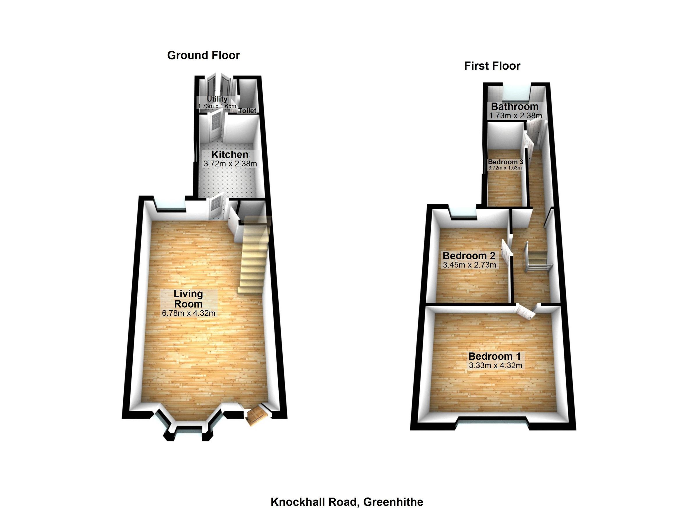 3 bed terraced house for sale in Knockhall Road, Greenhithe DA9 Zoopla