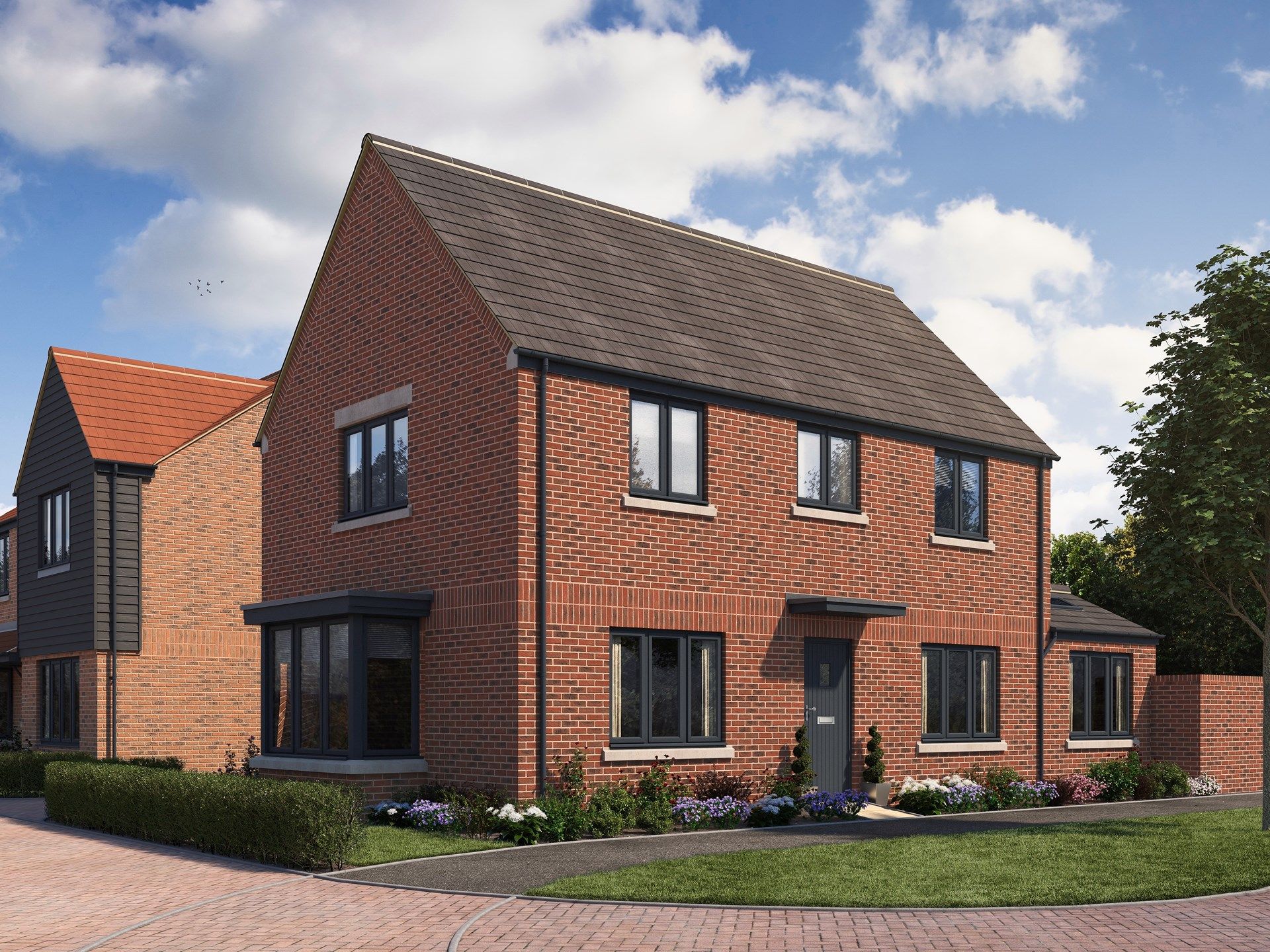 New home, 3 bed detached house for sale in "Kiswick" at Stonehill Road