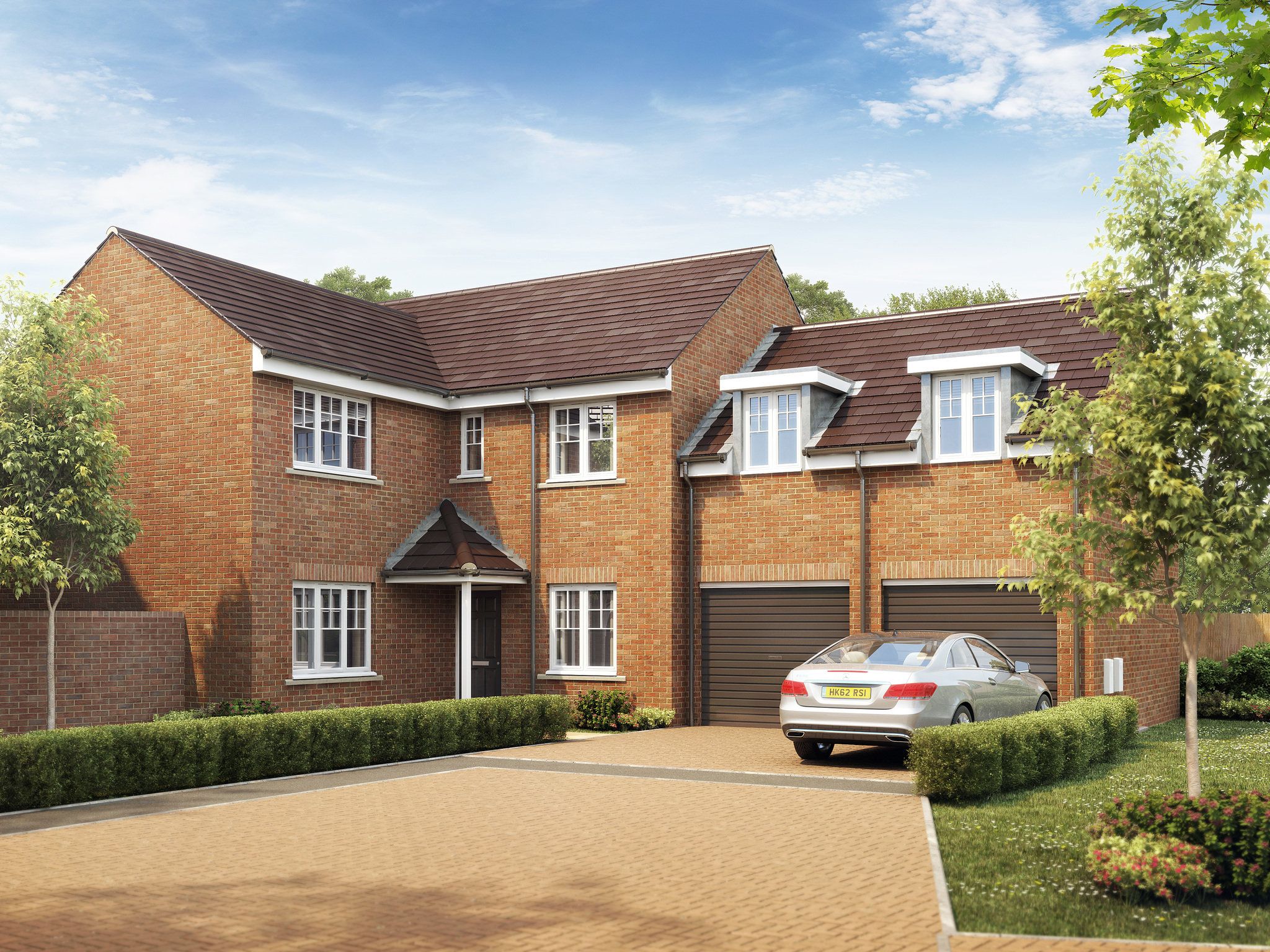 New home, 5 bed detached house for sale in "The Oxford" at Dereham Road