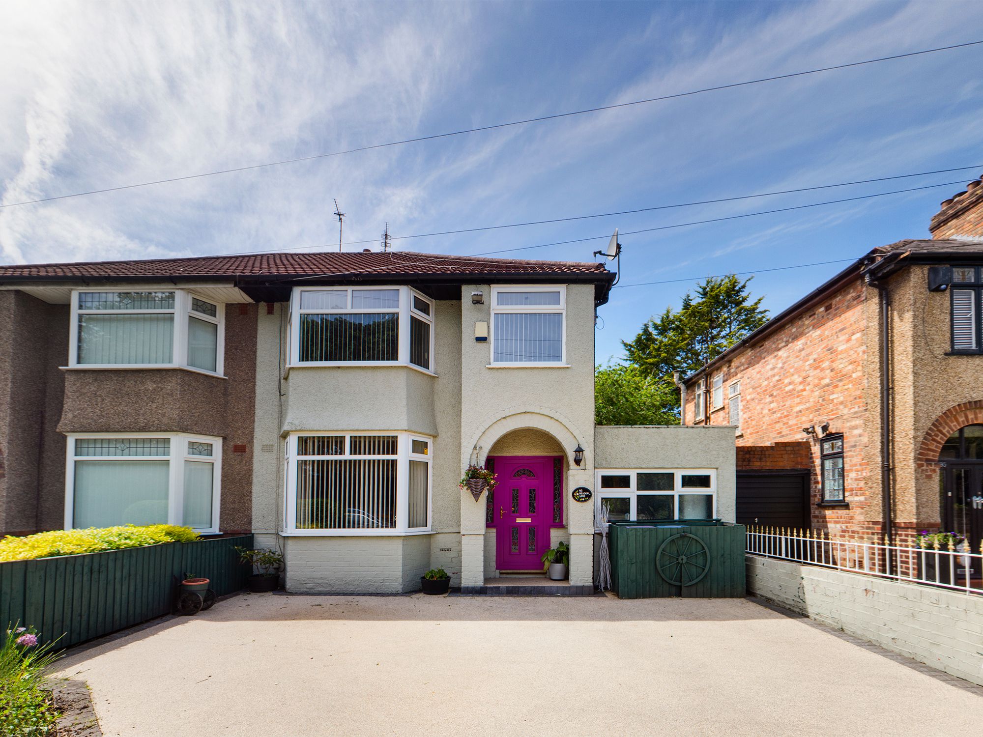 3 bed semidetached house for sale in Coronation Villas, Bevans Lane