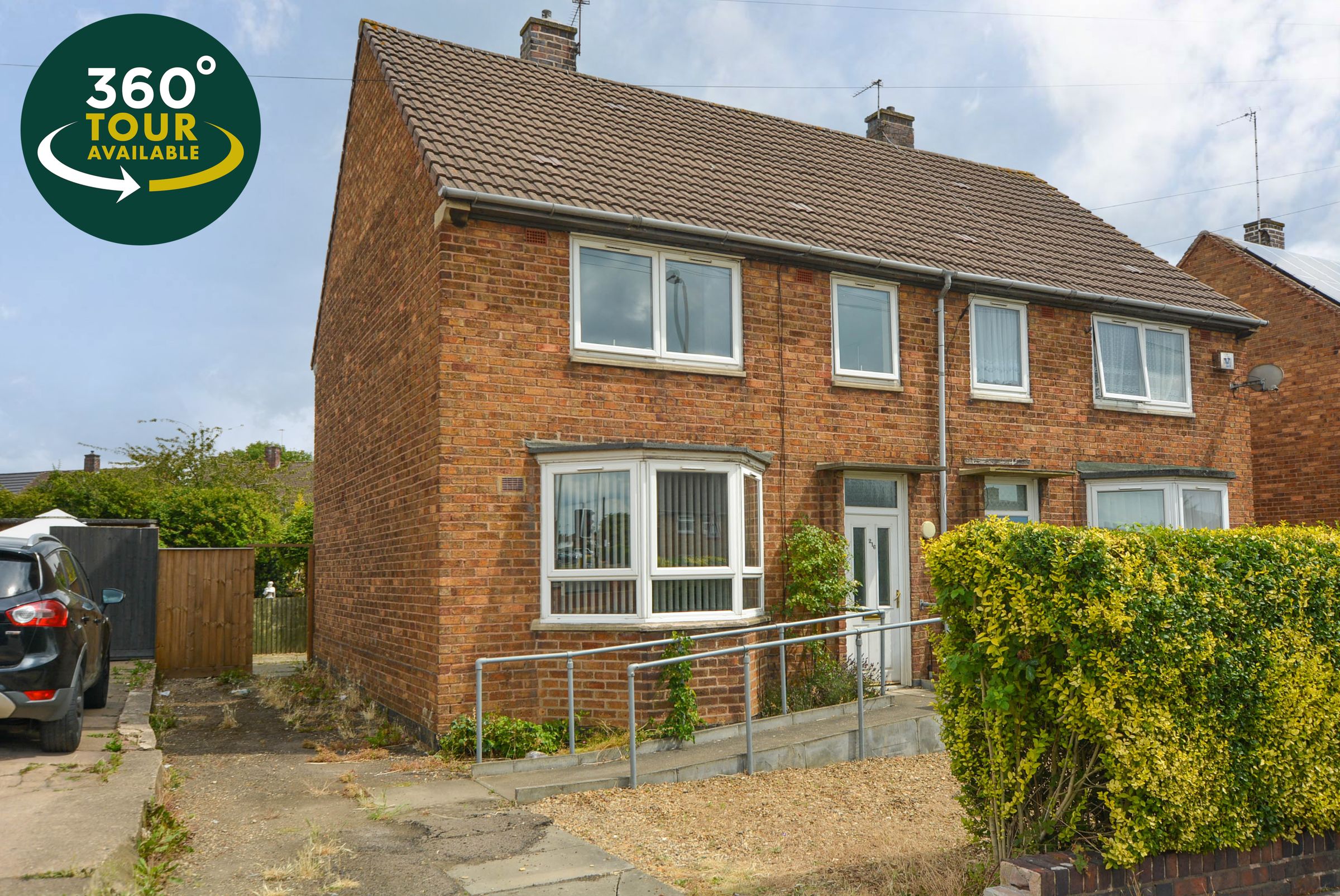 3 bed semidetached house for sale in Dominion Road, New Parks