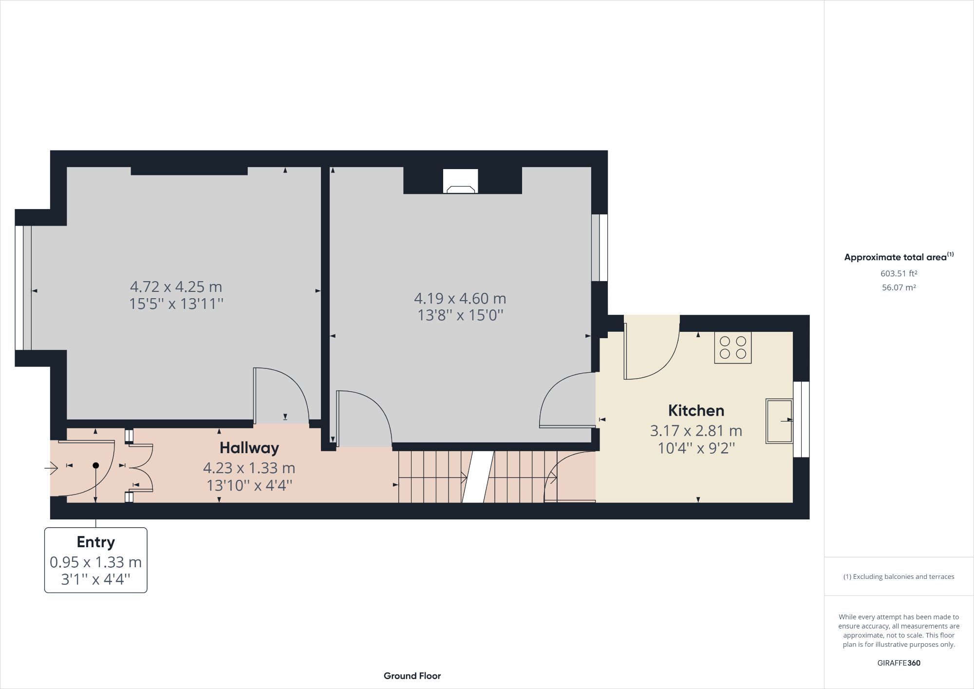 3 bed terraced house for sale in Jubilee Place, Pontefract Road
