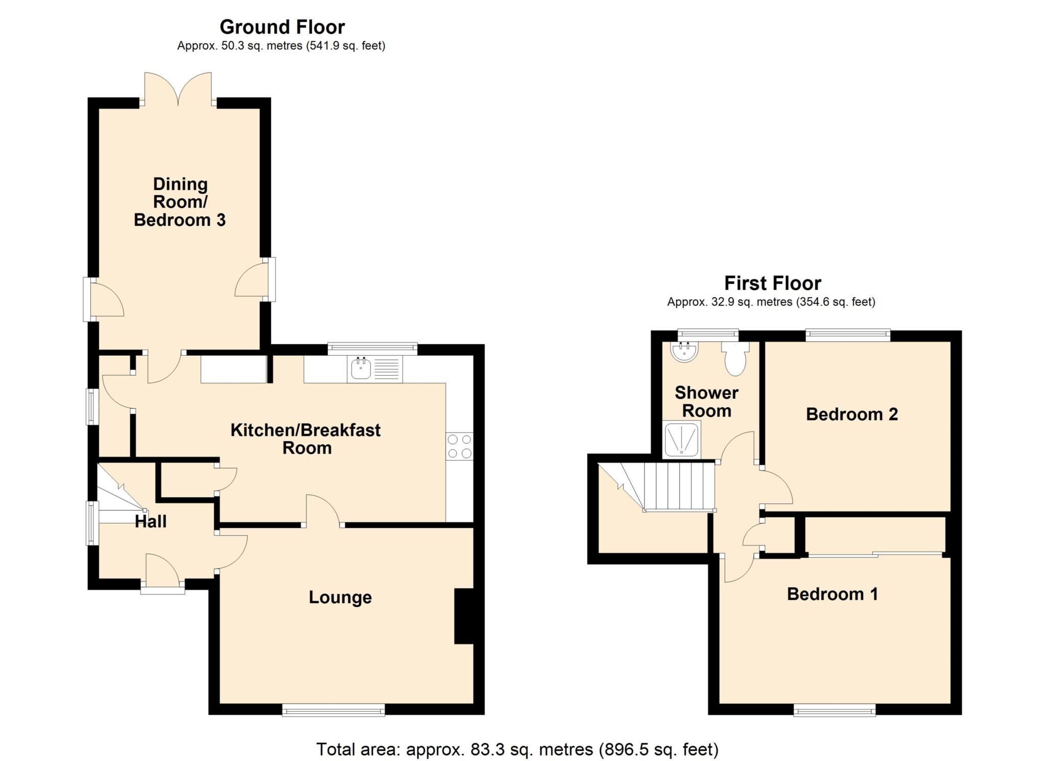3 bed semidetached house for sale in Elm Tree Road, Locking Village