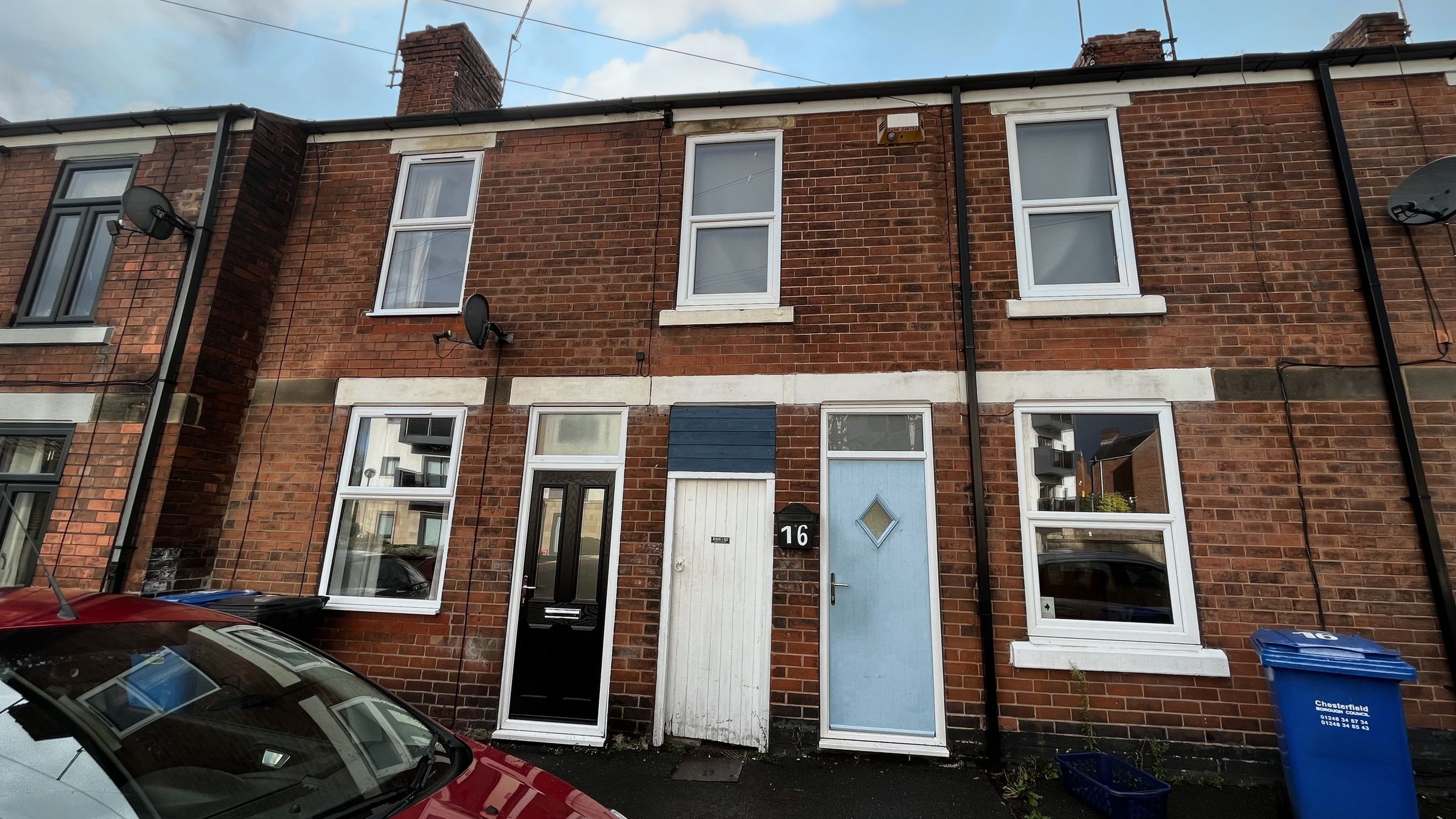 2 bed terraced house to rent in School Board Lane, Chesterfield S40