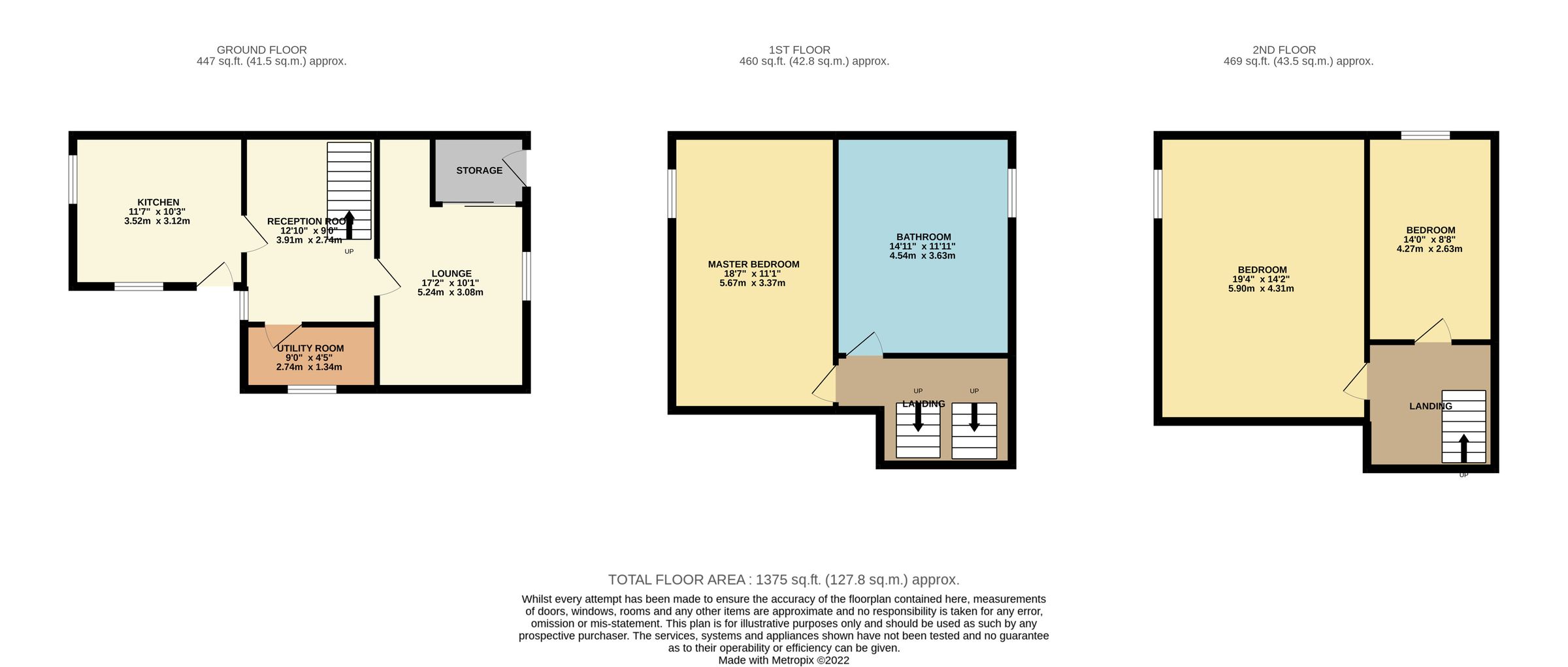 3 bed terraced house for sale in Parr Fold, Worsley, Manchester