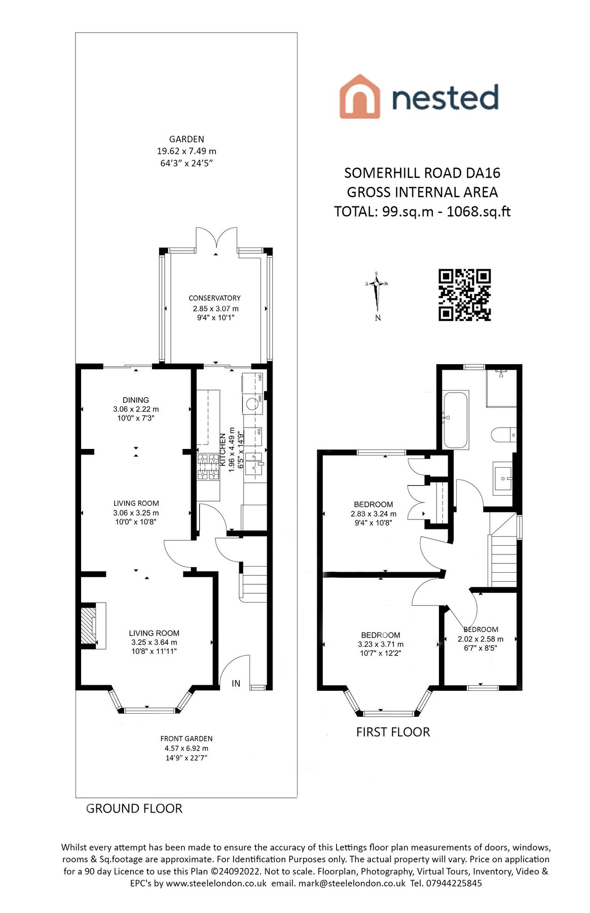 3 bed semidetached house for sale in Somerhill Road, Welling, Kent