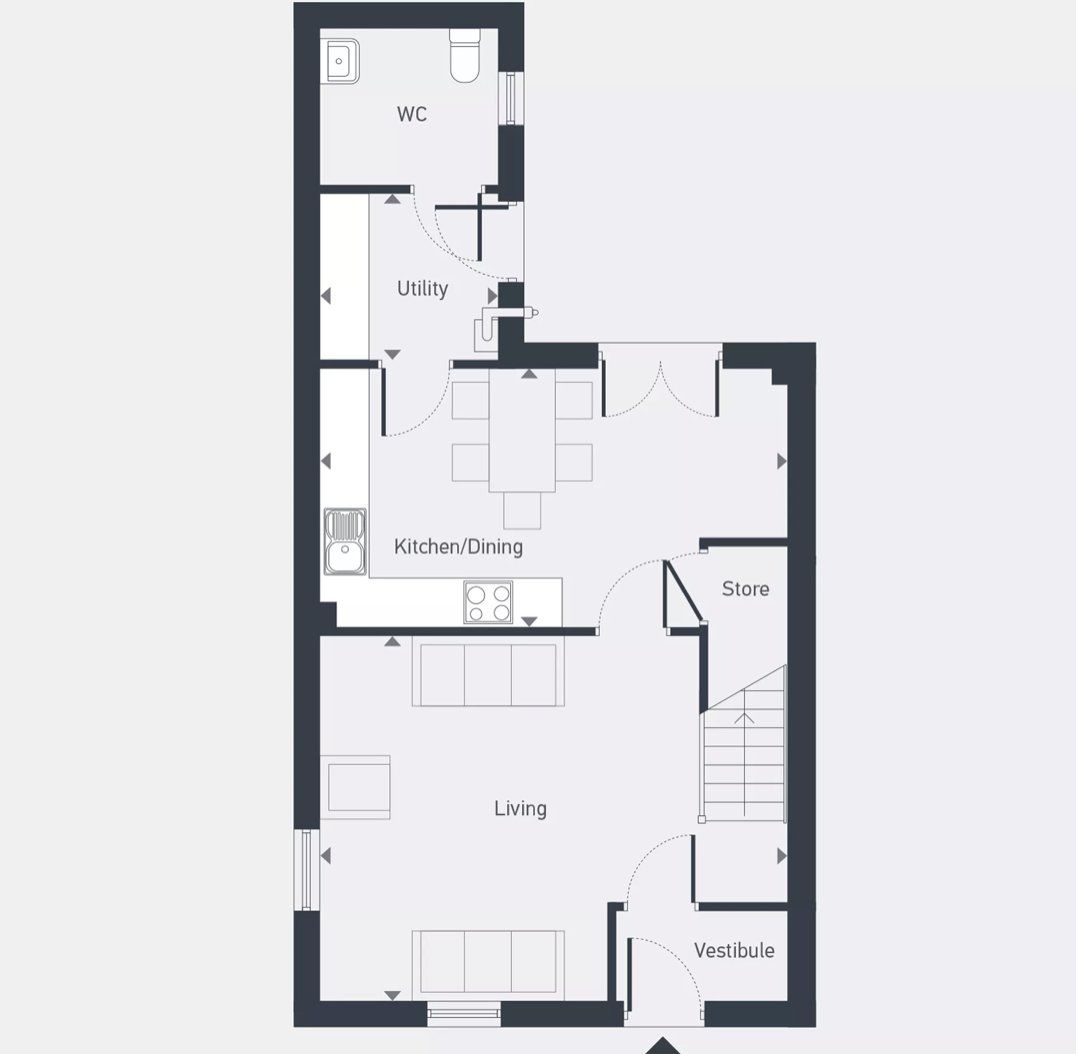 3 bed semidetached house for sale in Dunbreck, Chapelton, Stonehaven