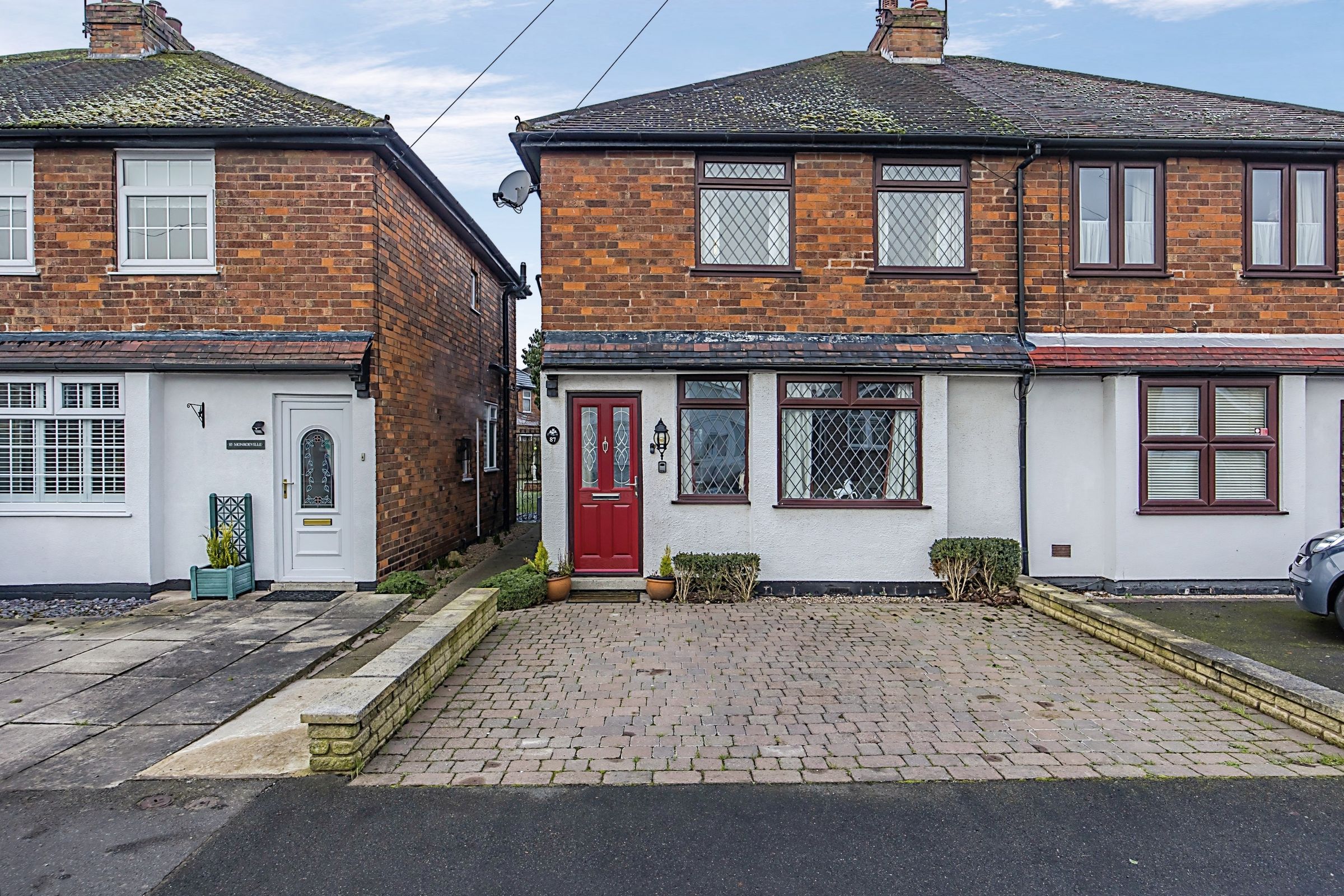 2 bed semidetached house for sale in Stevens Lane, Breaston, Derby