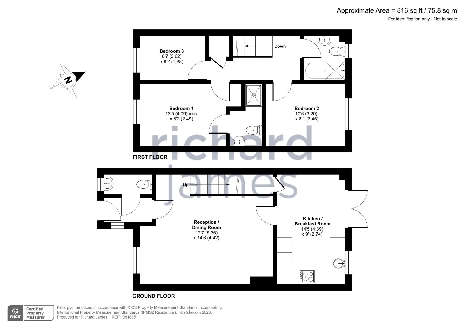 3 bed terraced house for sale in Beaufort Avenue, Royal Wootton Bassett