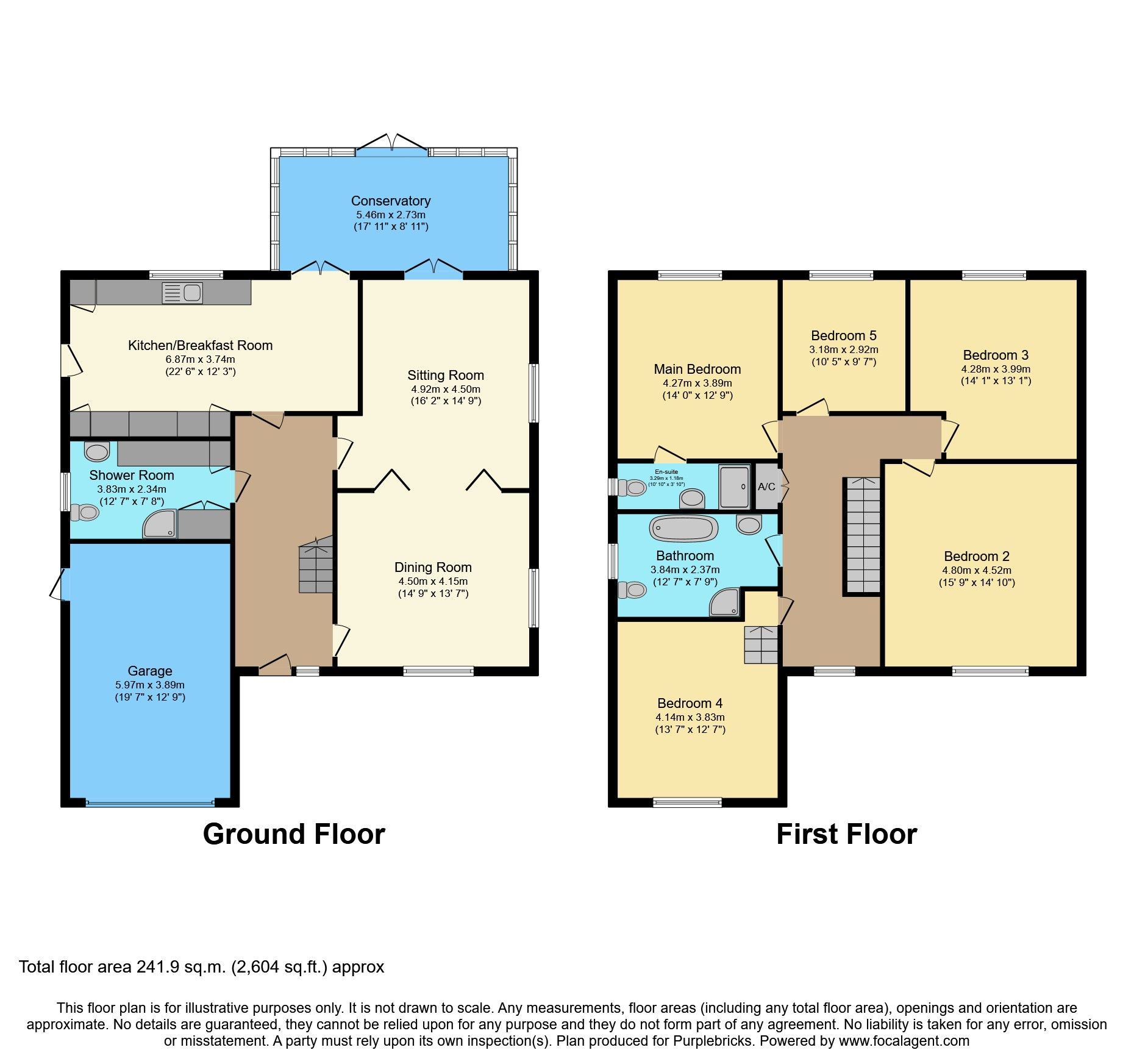 5 bed detached house for sale in Ancton Way, Elmer, Bognor Regis PO22