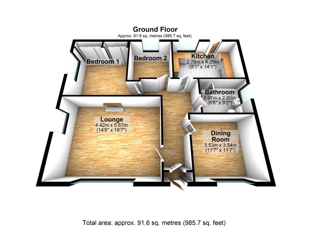 2 bed bungalow for sale in Glyndwr Road, Wrexham LL12 Zoopla