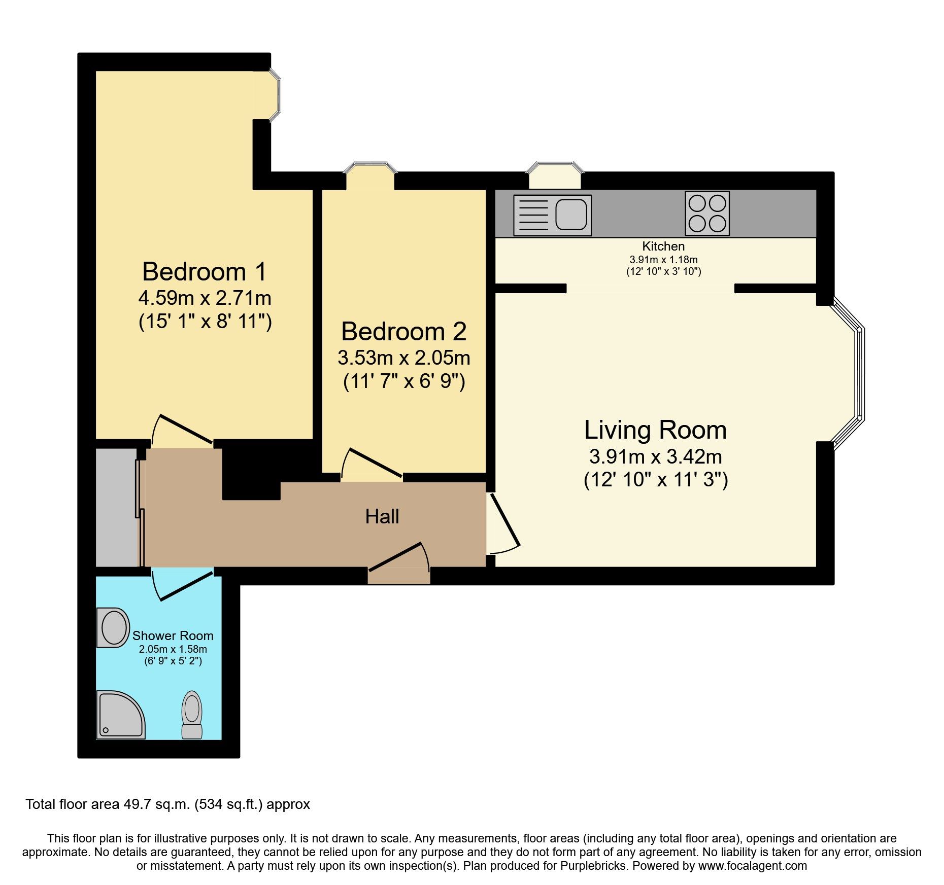 2 bed flat for sale in James Street, Lossiemouth IV31 Zoopla