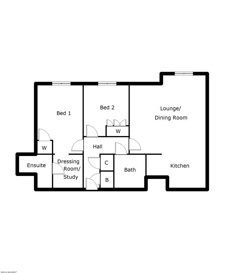 2 bed flat to rent in Kensington Oval, Lichfield WS13 Zoopla