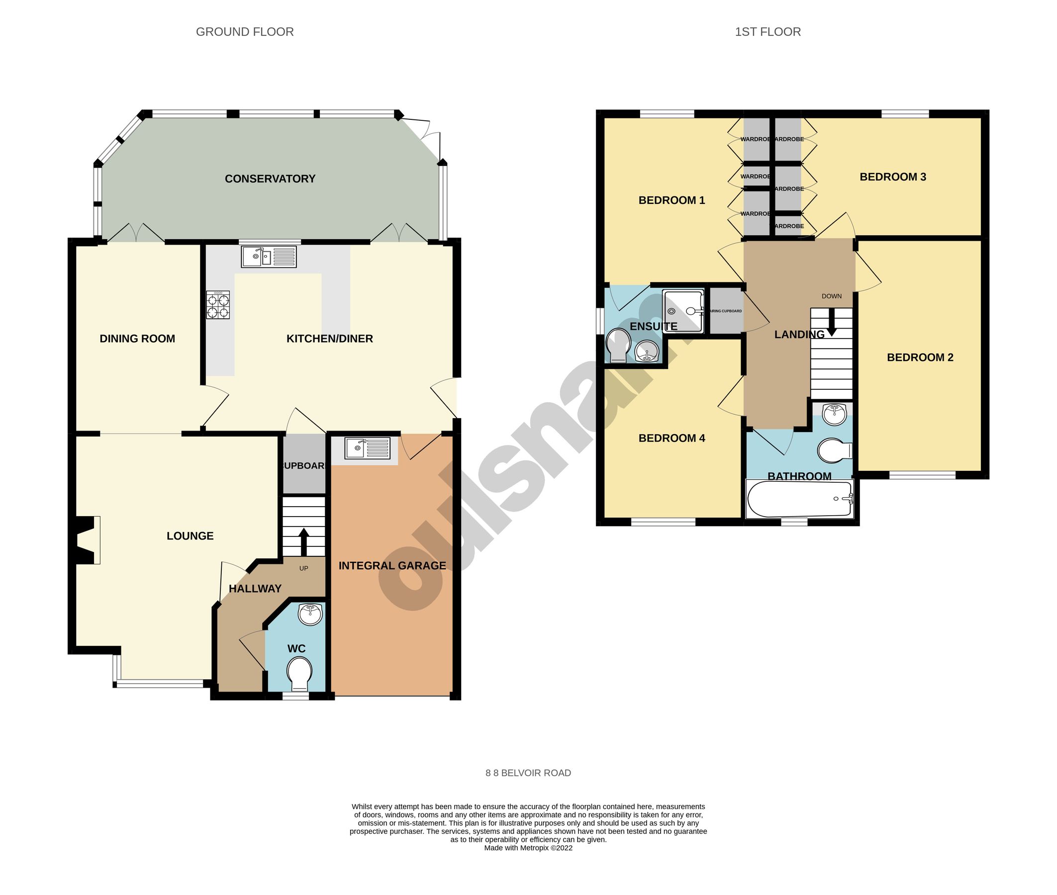 4 bed detached house for sale in Belvoir Road, Bromsgrove