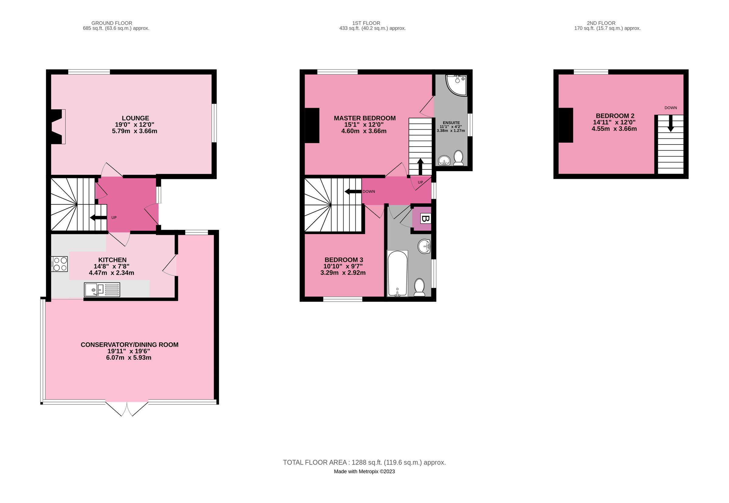 3 bed cottage for sale in Crosshall Road, Eaton Ford, St. Neots PE19
