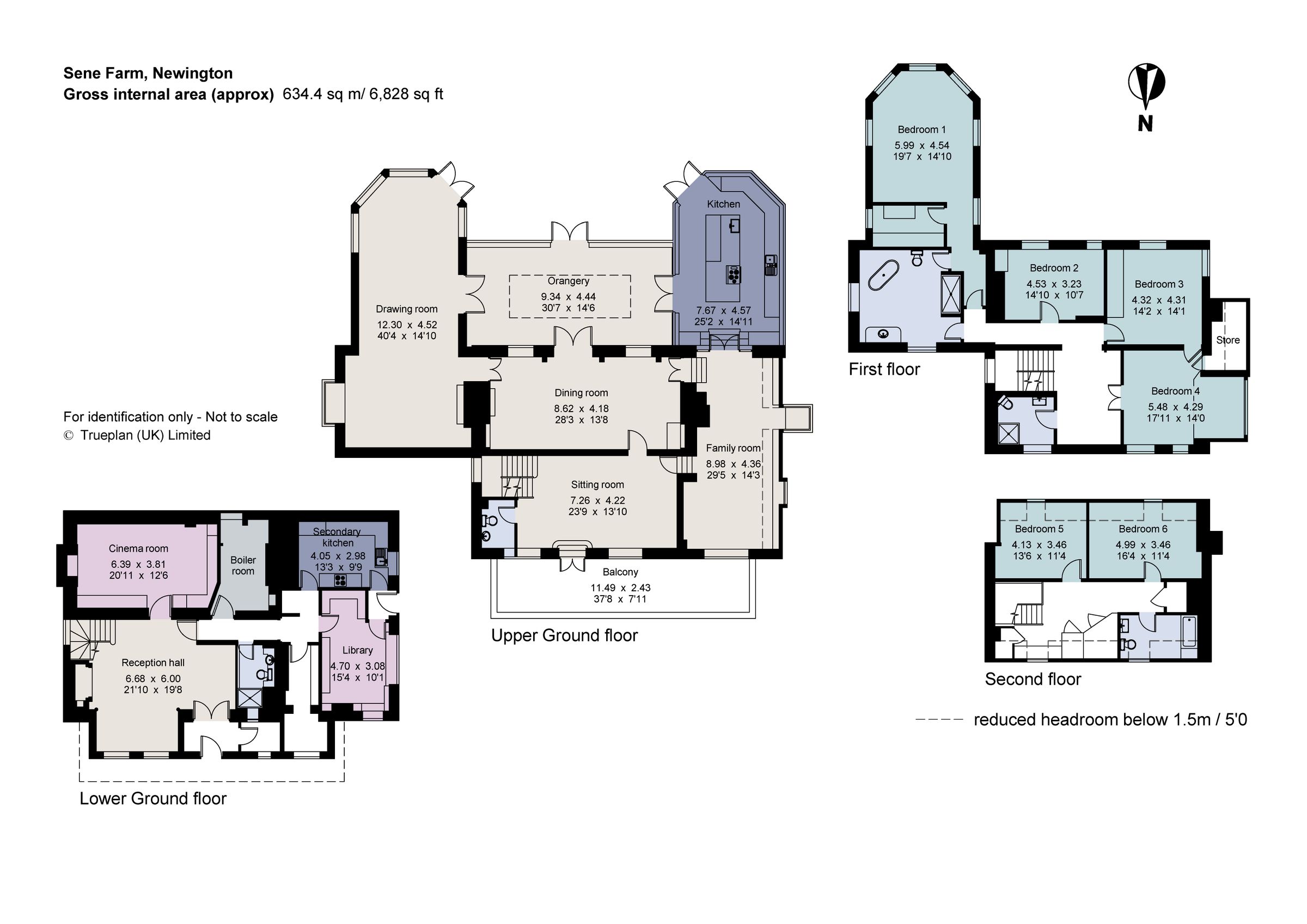 6 bed detached house for sale in Blackhouse Hill, Newington, Folkestone