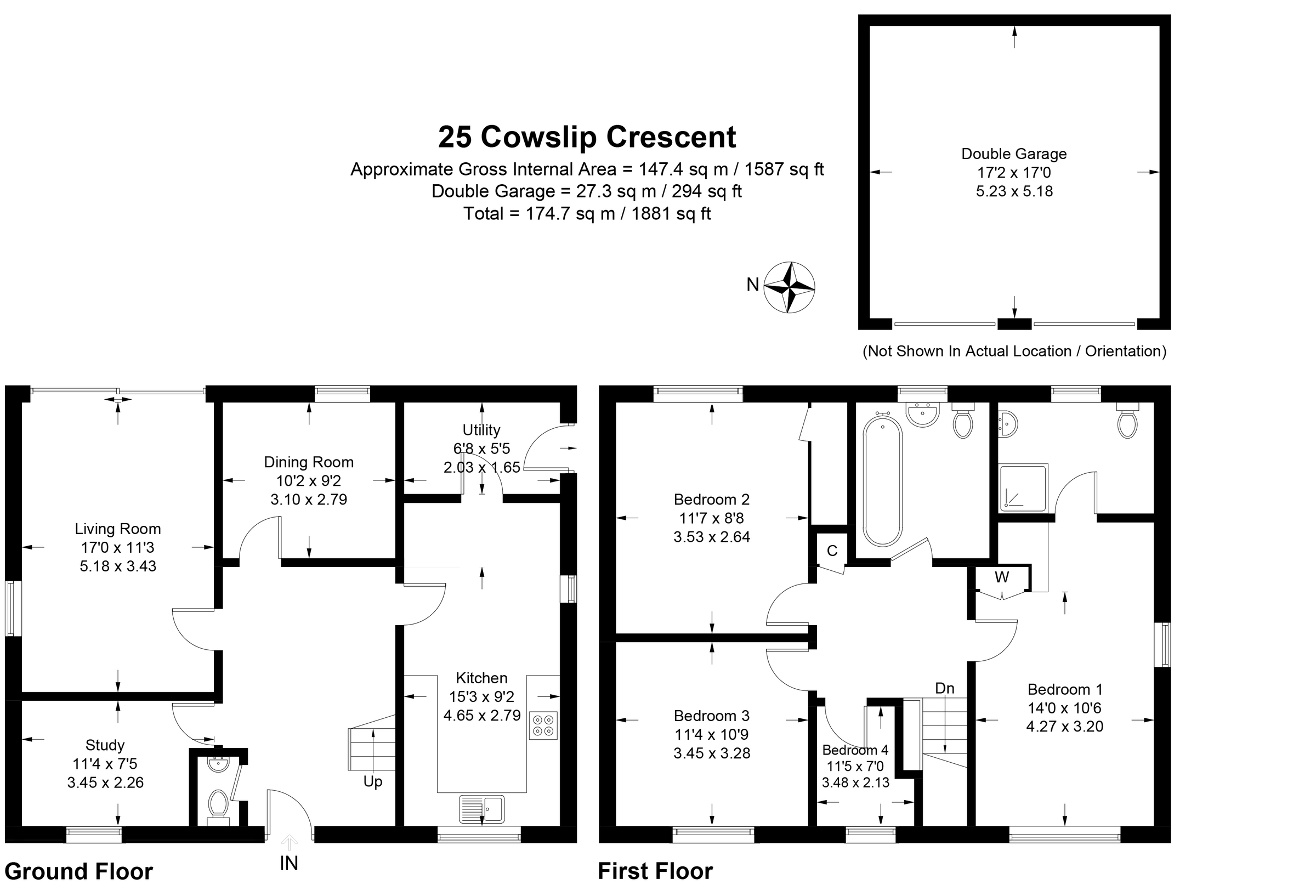 4 bed detached house for sale in Cowslip Crescent, Thatcham RG18 Zoopla