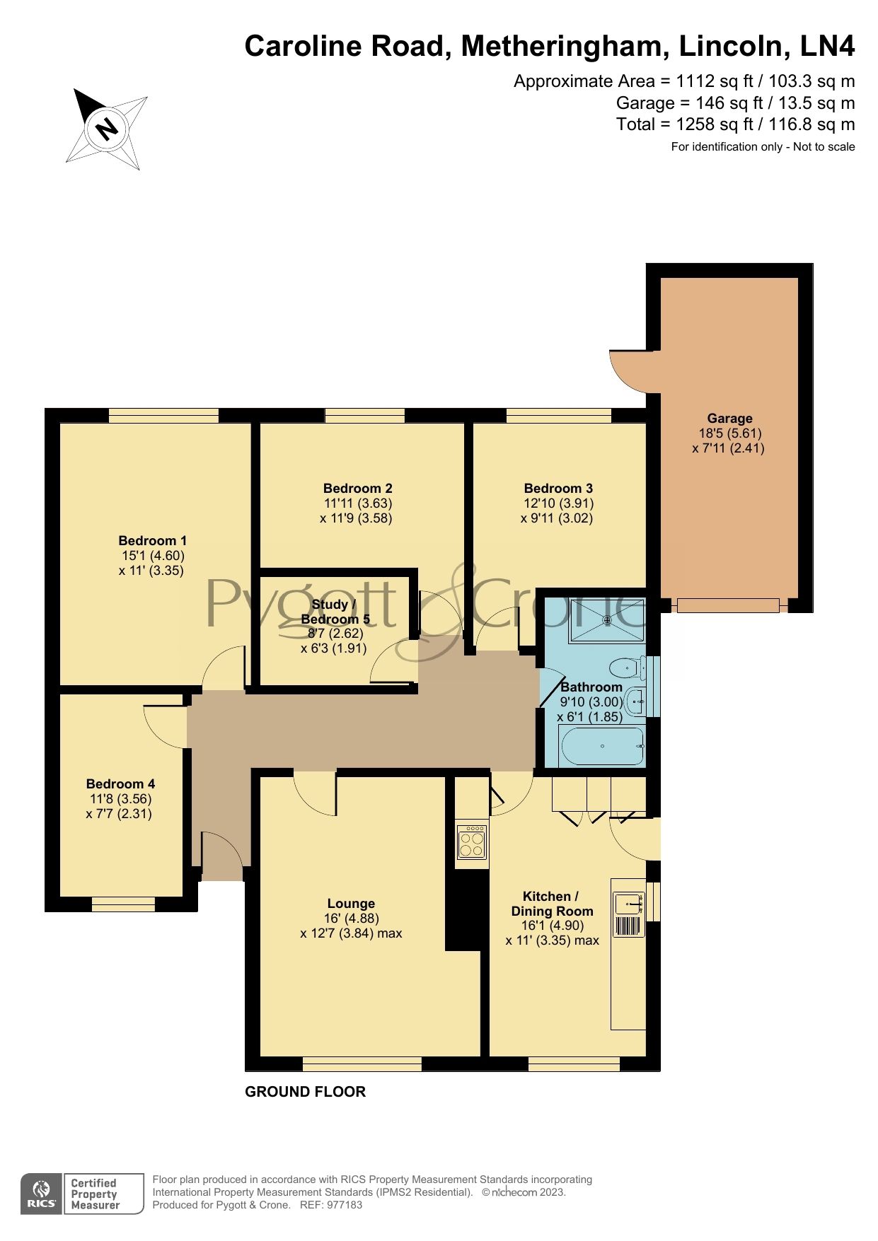 4 bed bungalow for sale in Caroline Road, Metheringham LN4 Zoopla