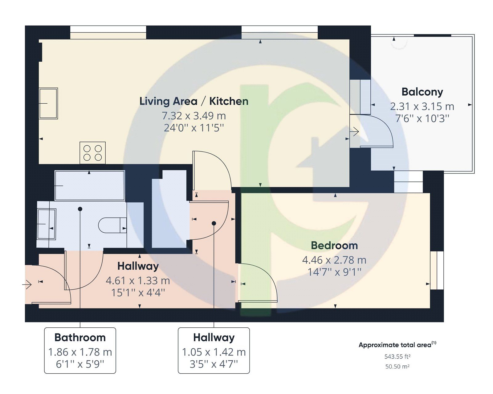 1 bed flat for sale in Milligan House, 99 Avenue Road, London N14 Zoopla