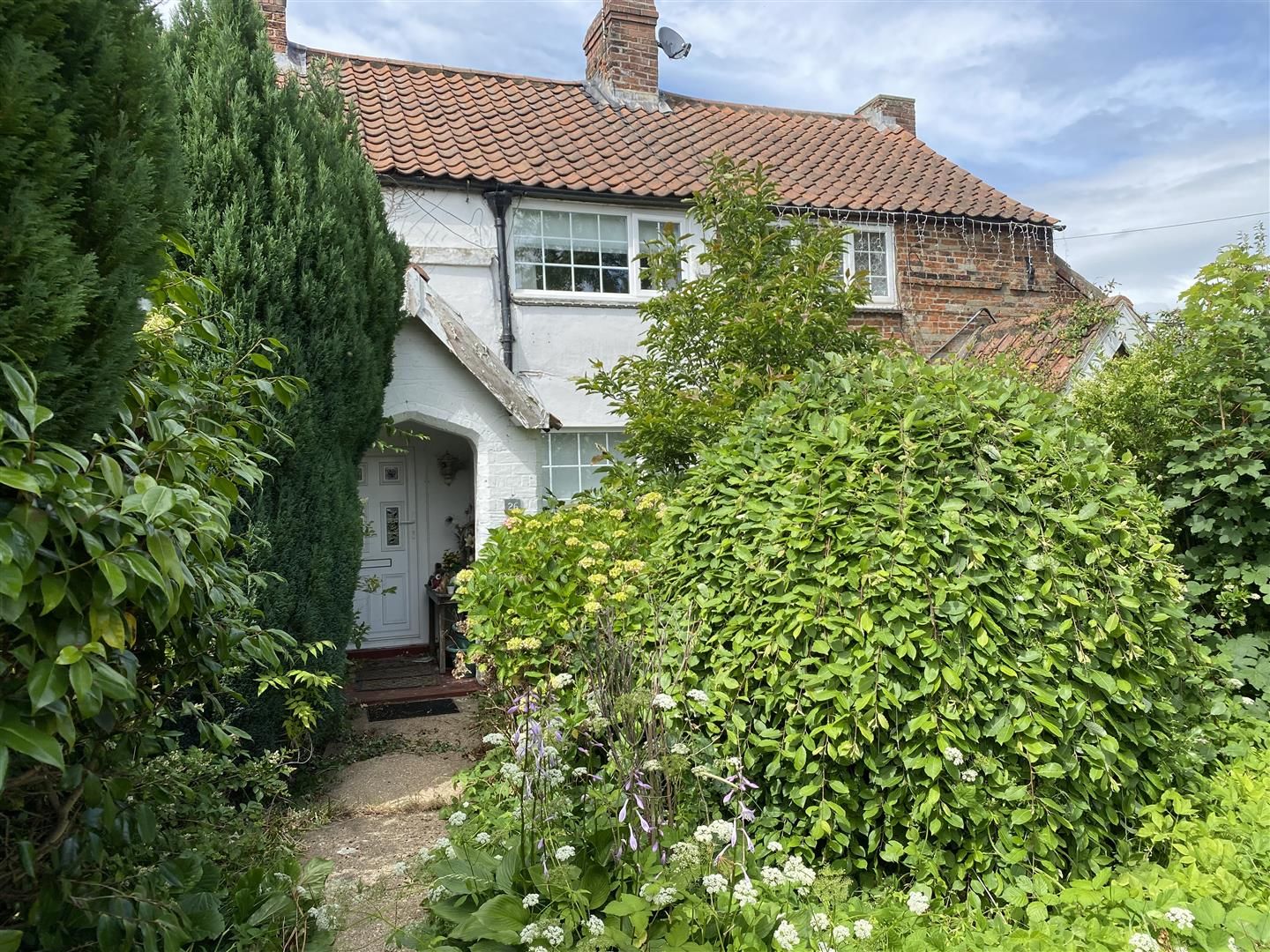 2 bed terraced house for sale in Main Road, East Kirkby, Spilsby PE23