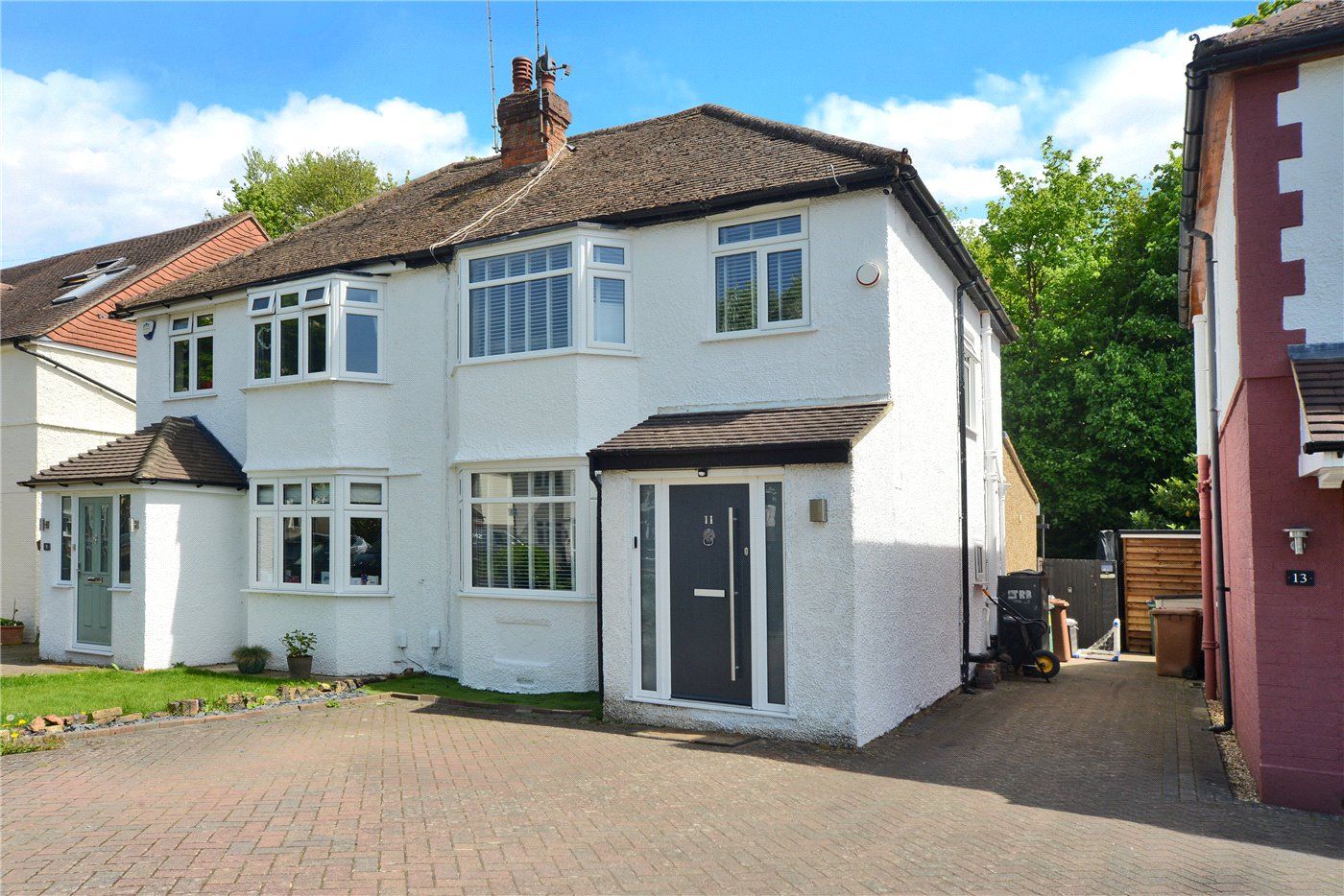 3 bed semidetached house for sale in Chipstead Way, Banstead, Surrey