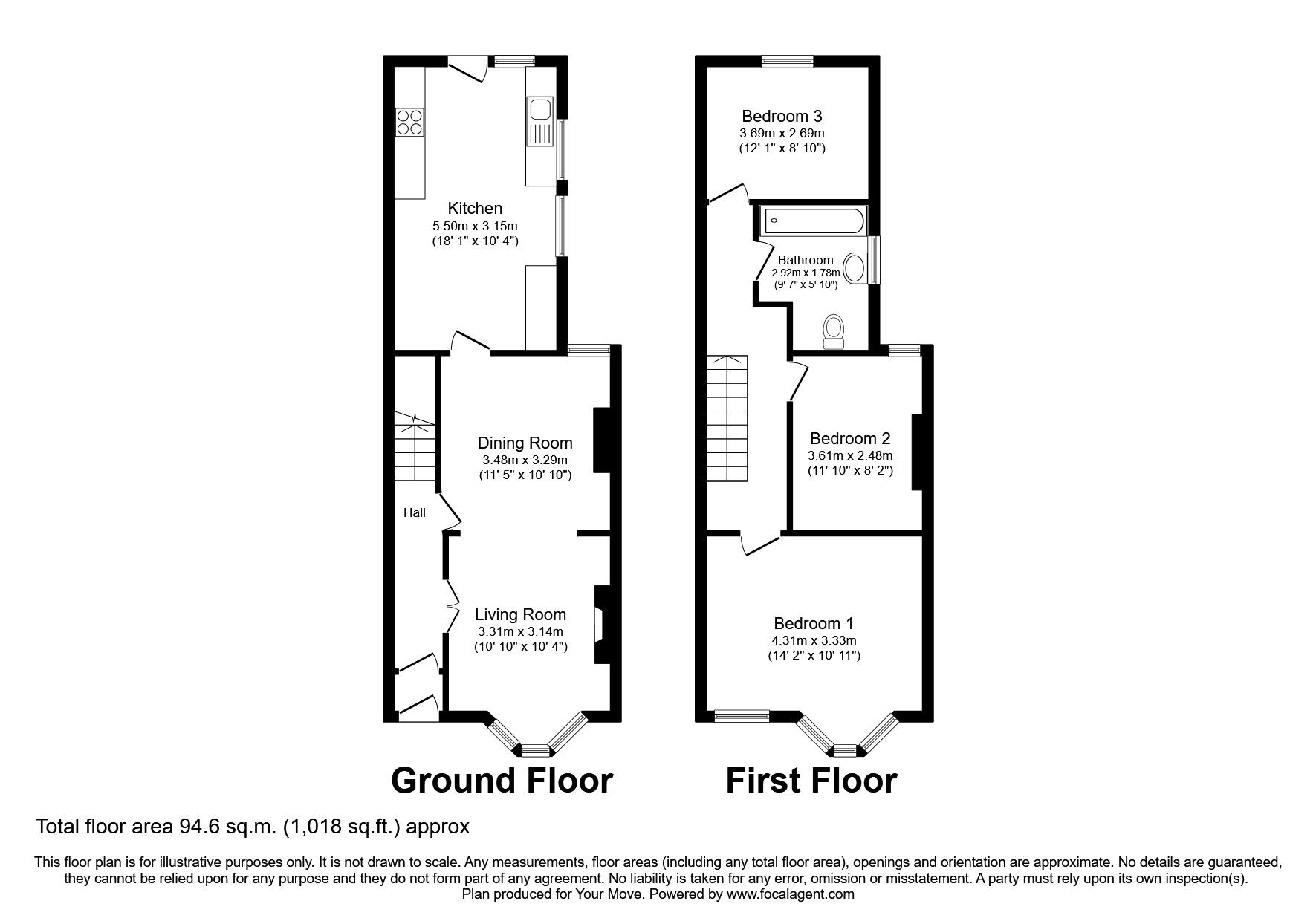 3 bed terraced house for sale in Burnham Road, Dartford, Kent DA1 Zoopla