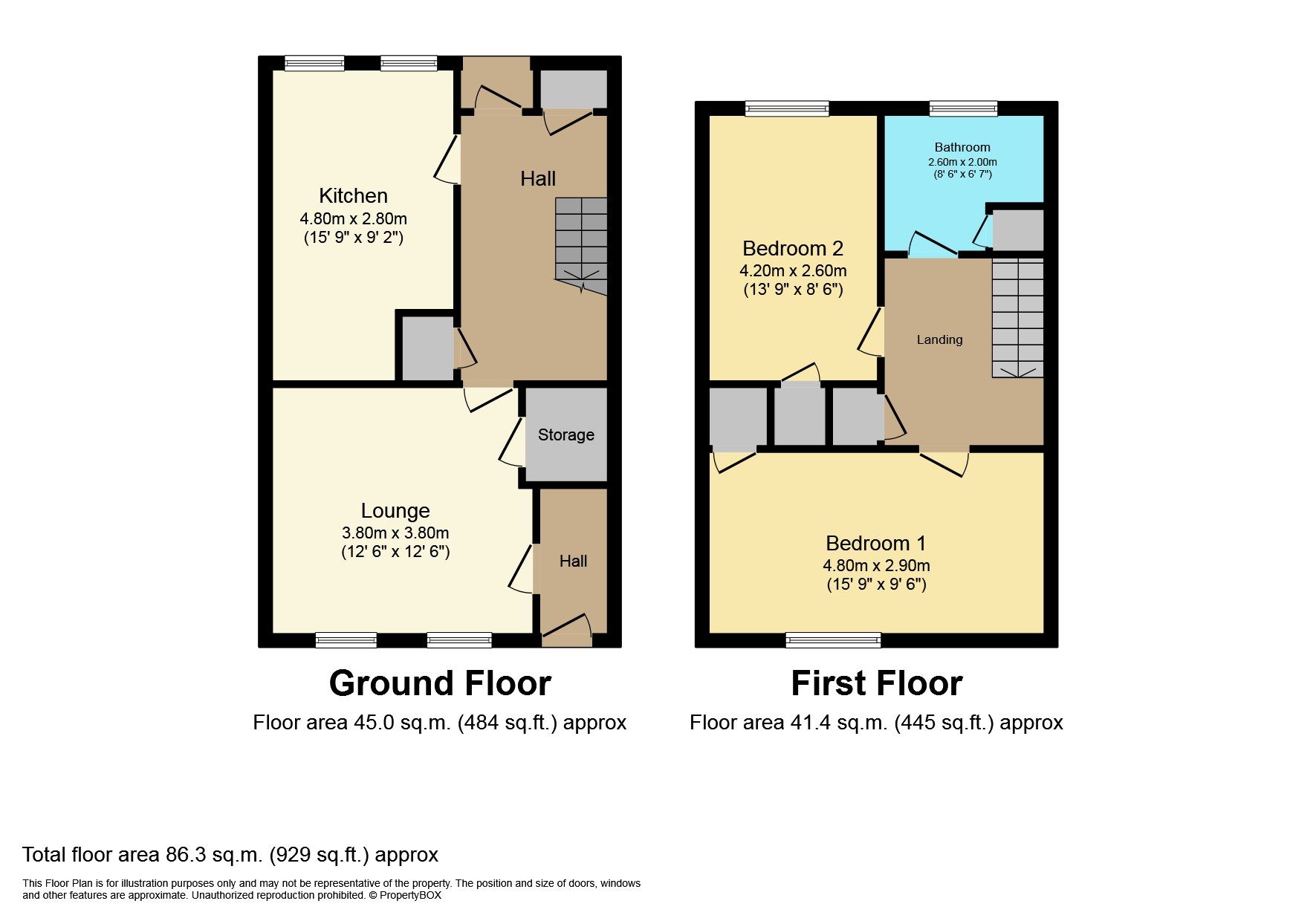2 bed terraced house for sale in Park Crescent, Eaglesham, Glasgow G76