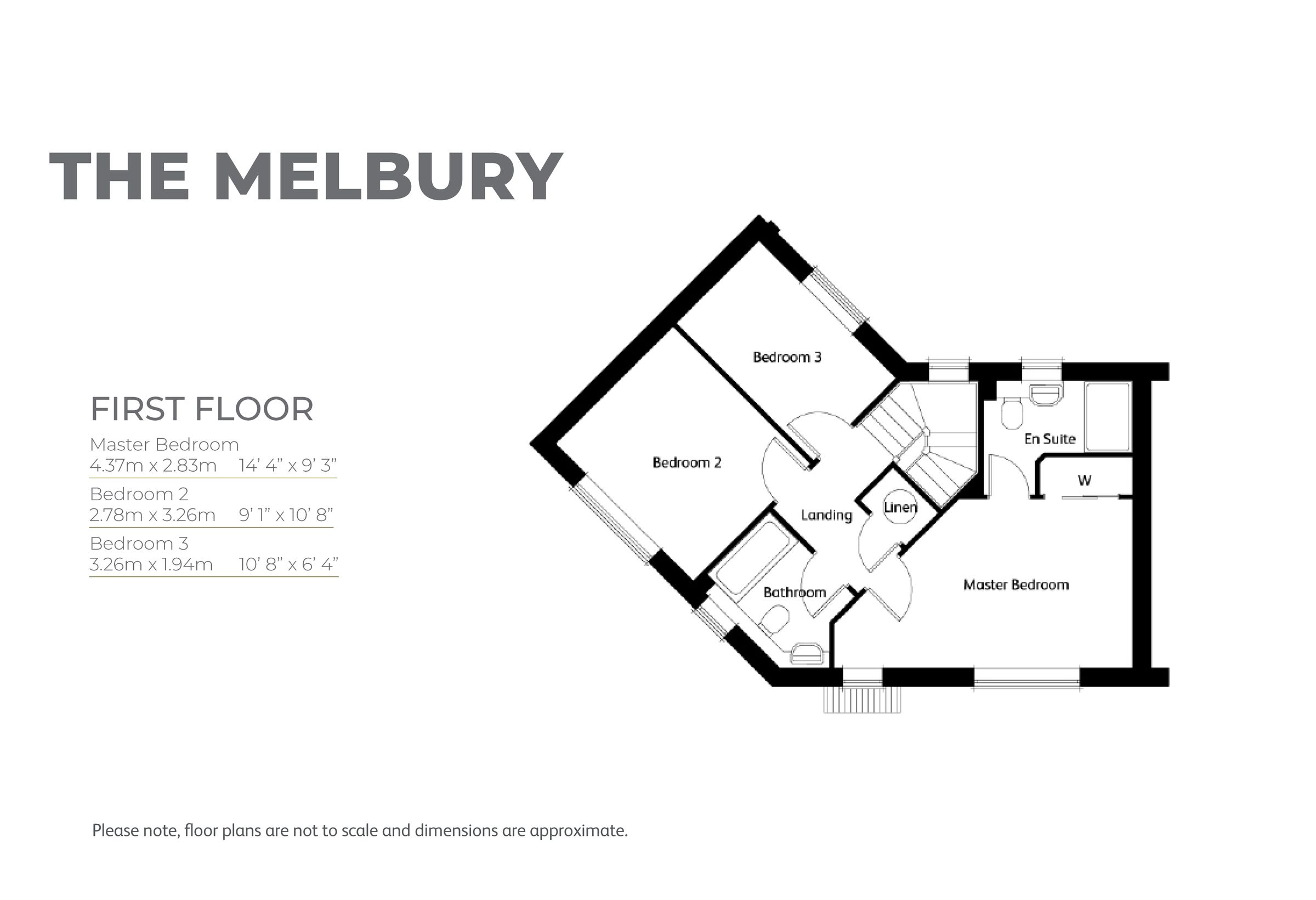 New home, 3 bed semidetached house for sale in Hermitage Lane