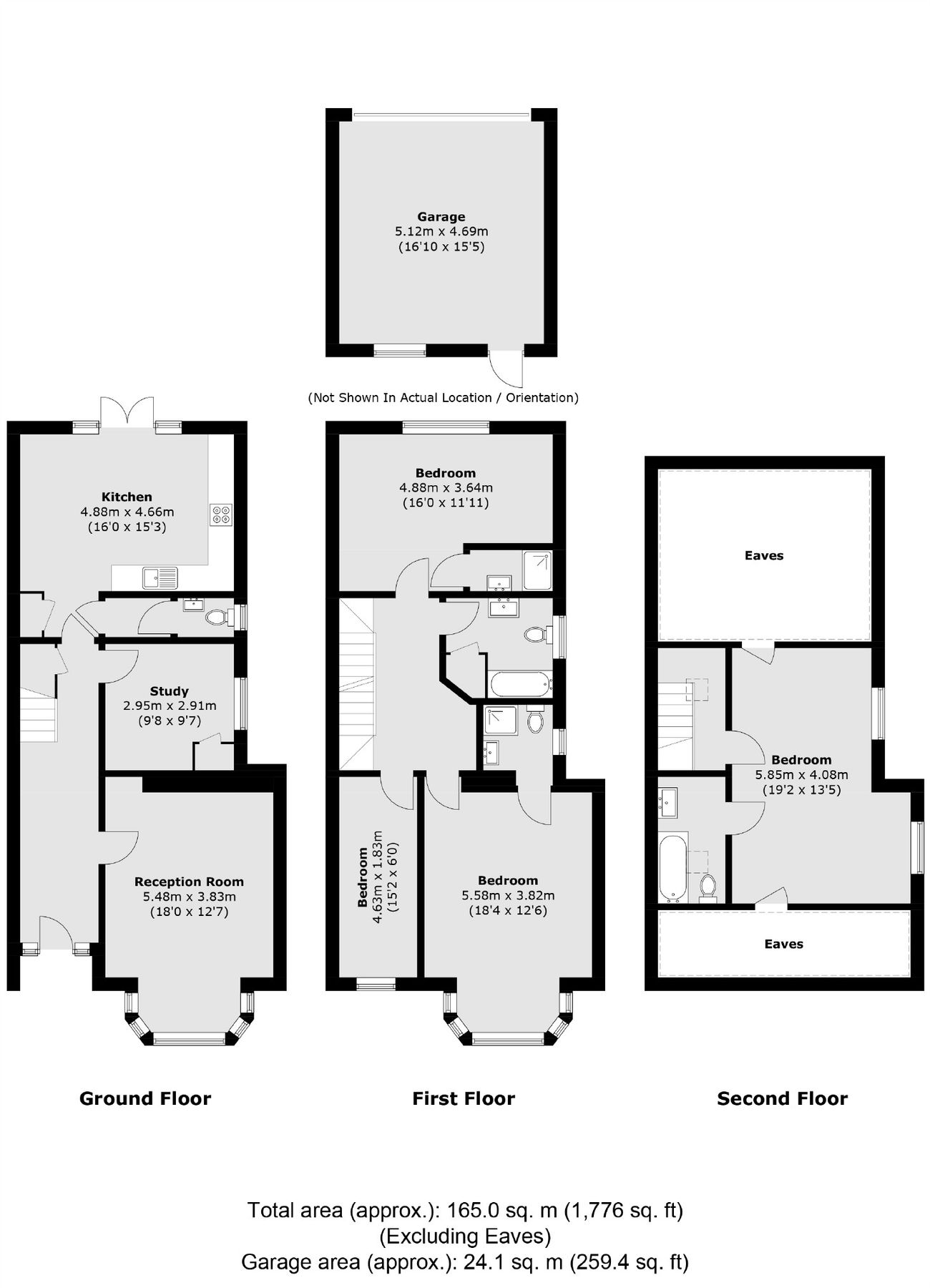 4 bed semidetached house for sale in Park Road, Hampton Hill, Hampton