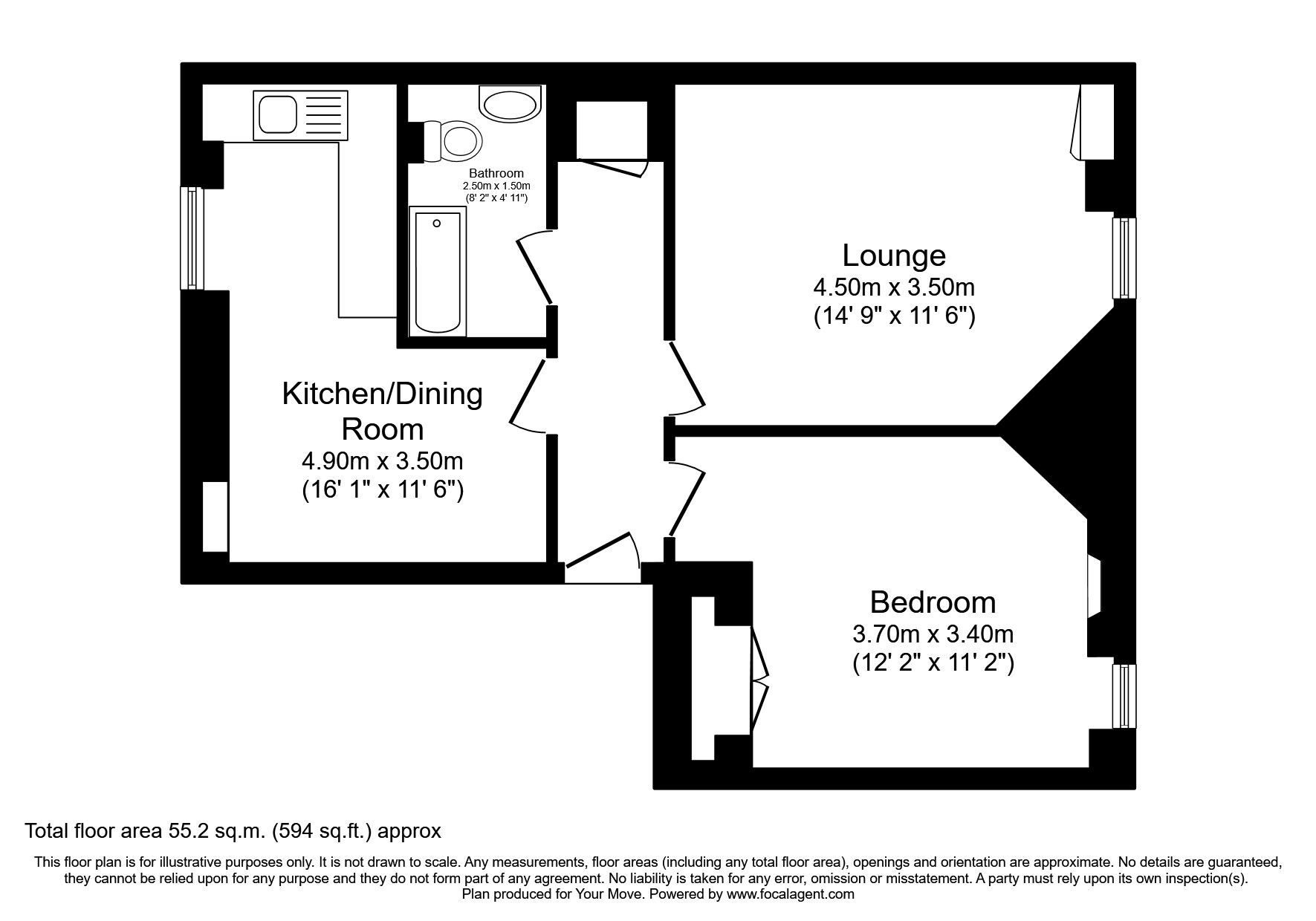 1 bed flat for sale in Dundonald Street, Dundee, Angus DD3 Zoopla