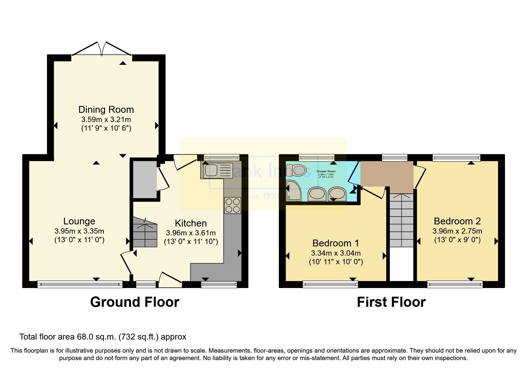 2 bed semidetached house for sale in St. Christophers Road, Ellistown