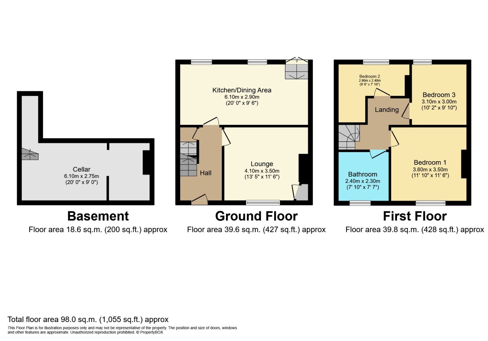 3 bed terraced house for sale in Industrial Road, Sowerby Bridge HX6