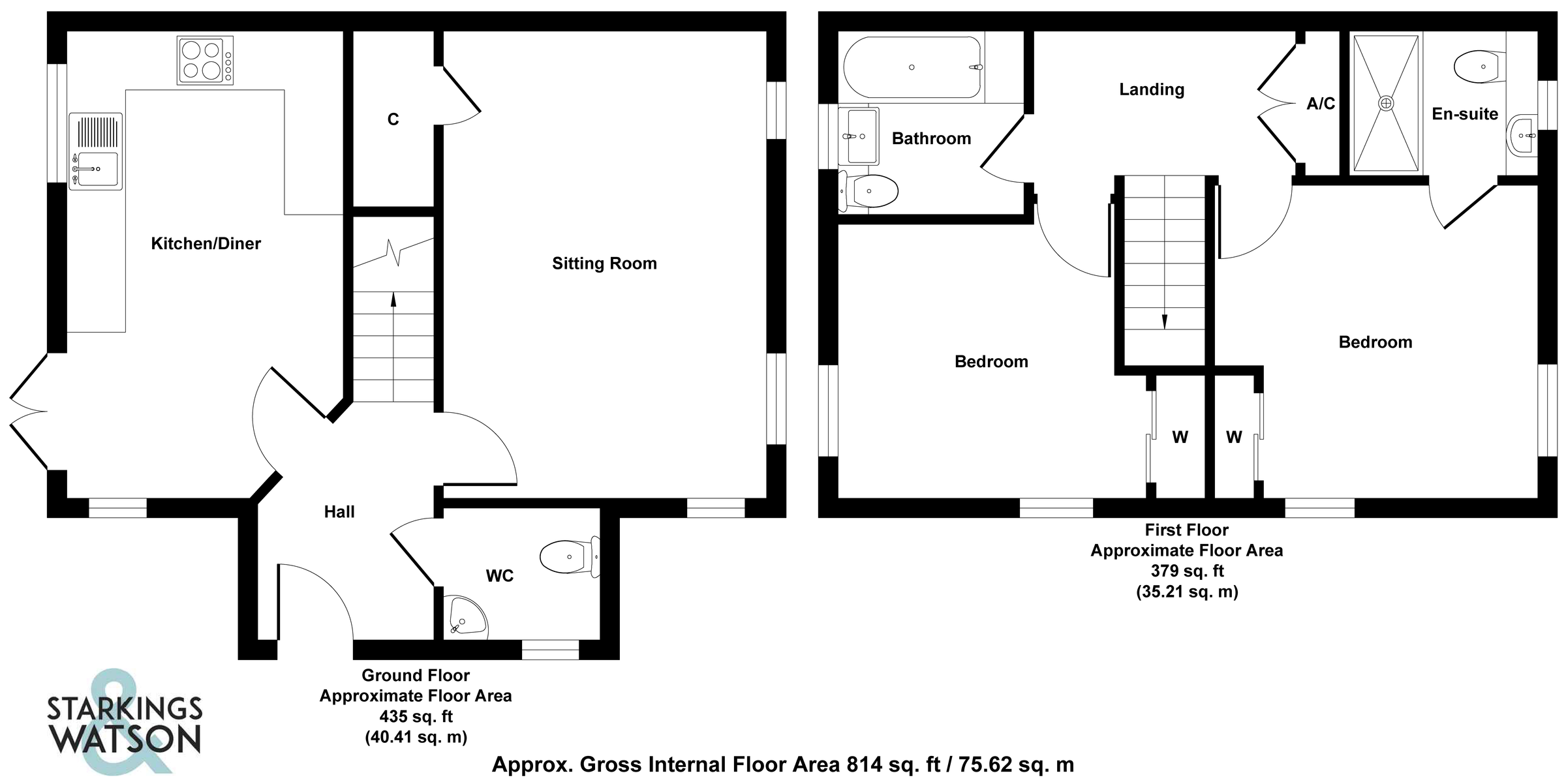2 bed end terrace house to rent in Potters Way, Poringland, Norwich
