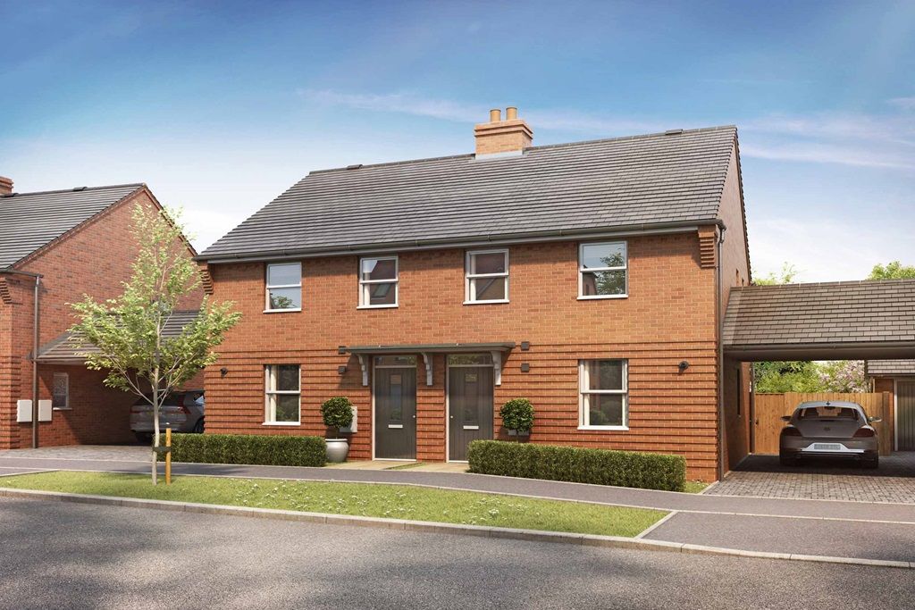 New home, 3 bed end terrace house for sale in "Strathmore" at Broughton