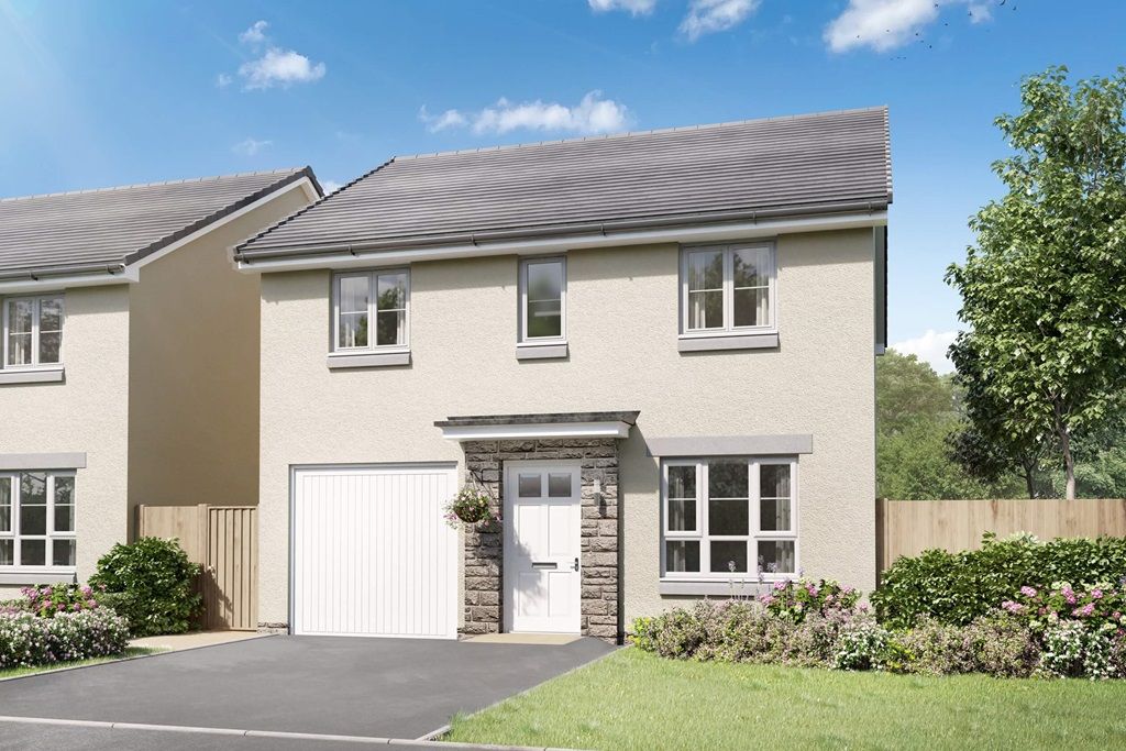 New home, 4 bed detached house for sale in "Glamis" at Oldmeldrum Road