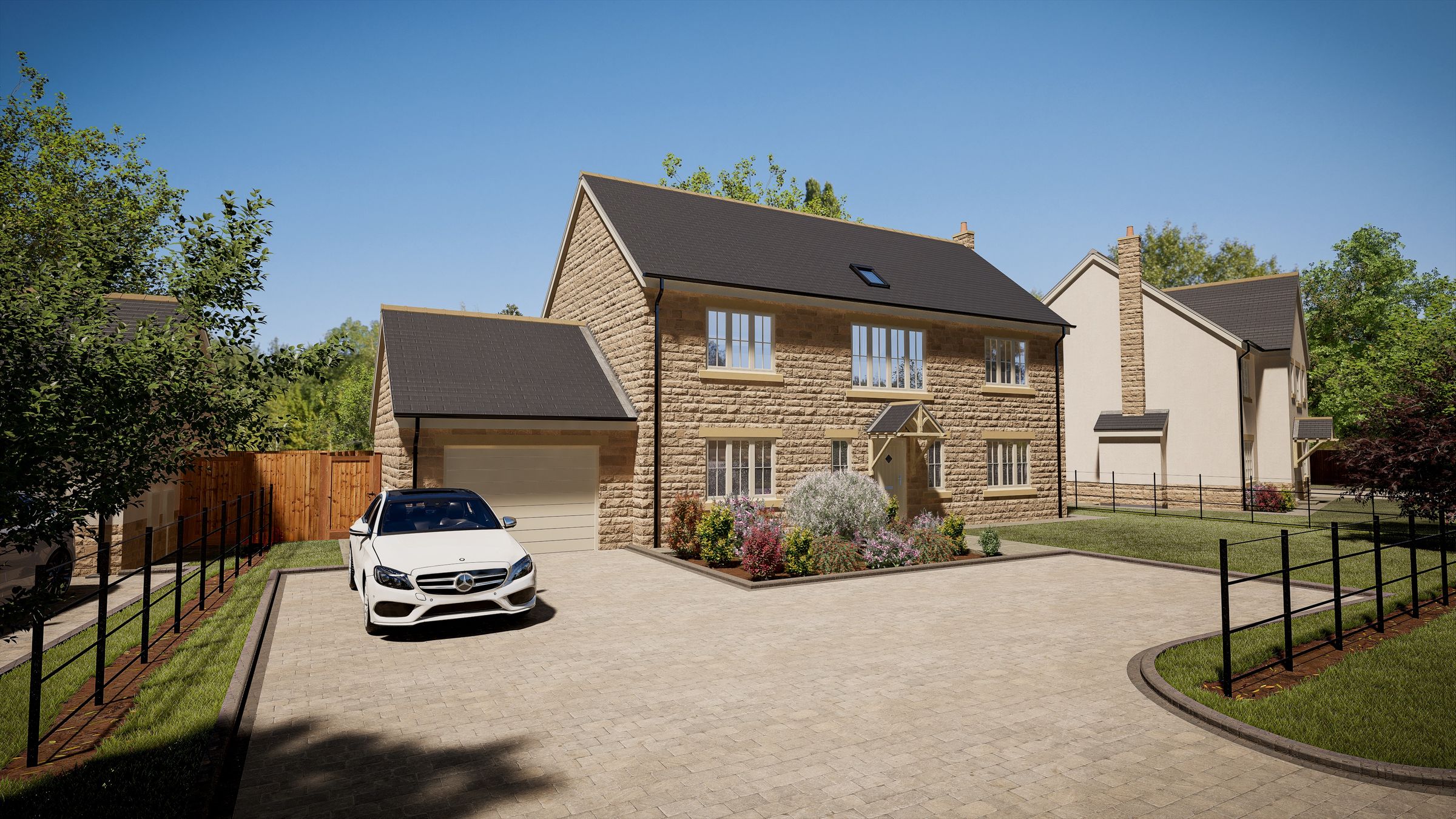 New home, 4 bed detached house for sale in Plot 4, The Montrose
