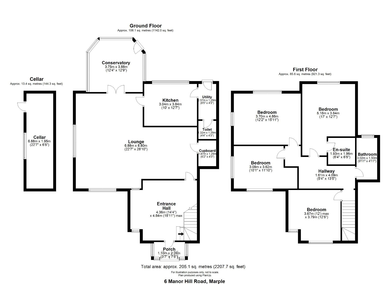 4 bed semidetached house for sale in Manor Hill Road, Marple