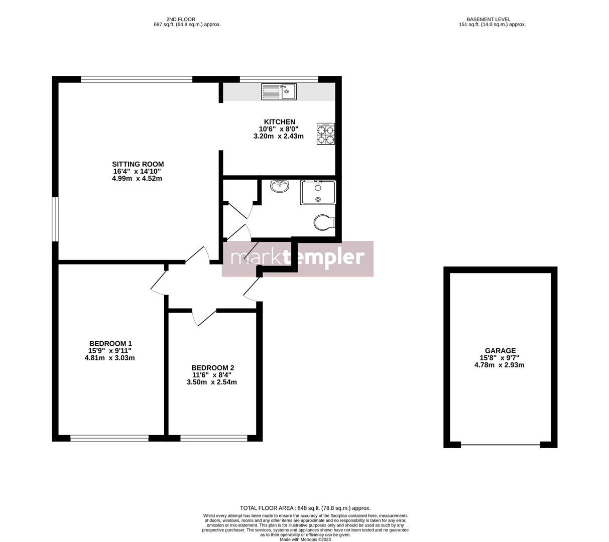 2 bed flat for sale in Salthouse Road, Clevedon BS21 Zoopla