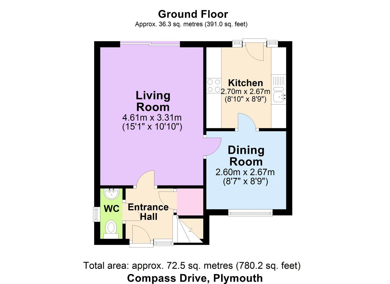 3 bed detached house for sale in Compass Drive, Plymouth PL7 Zoopla