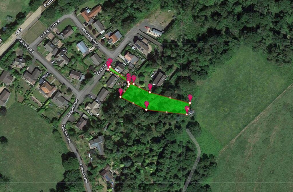 Land for sale in Plot 5, Baird Terrace, Callum's Hill, Crieff PH7 Zoopla