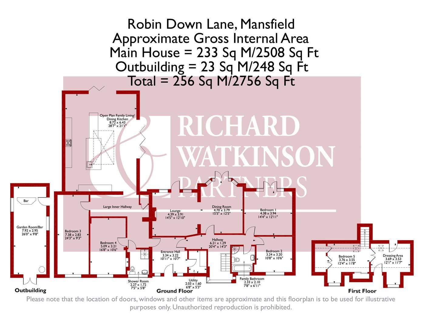 5 bed detached bungalow for sale in Robin Down Lane, Mansfield NG18