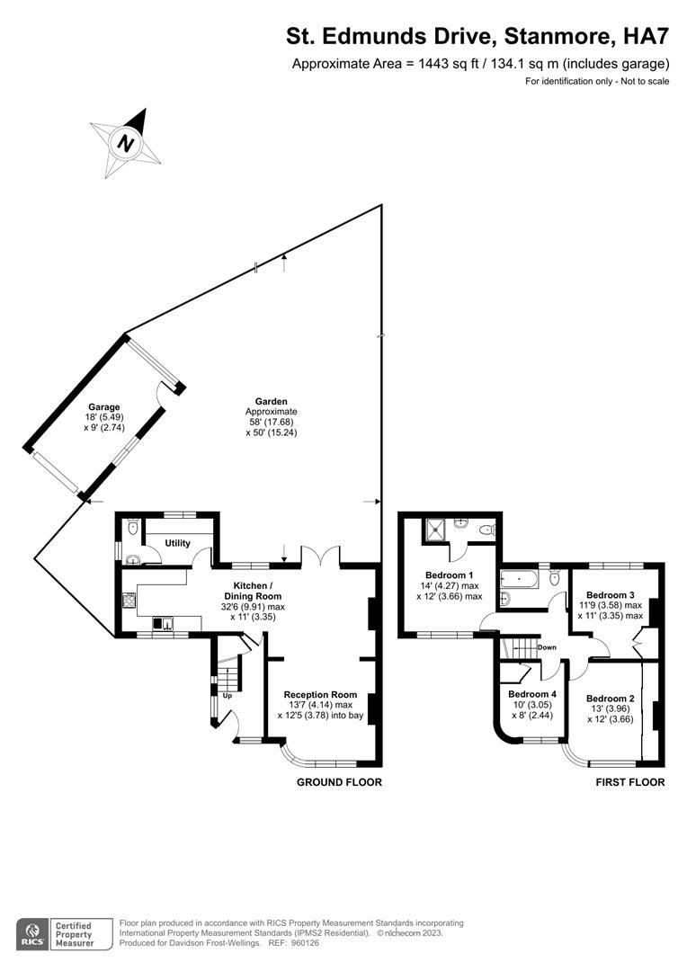 4 bed semidetached house for sale in St. Edmunds Drive, Stanmore HA7
