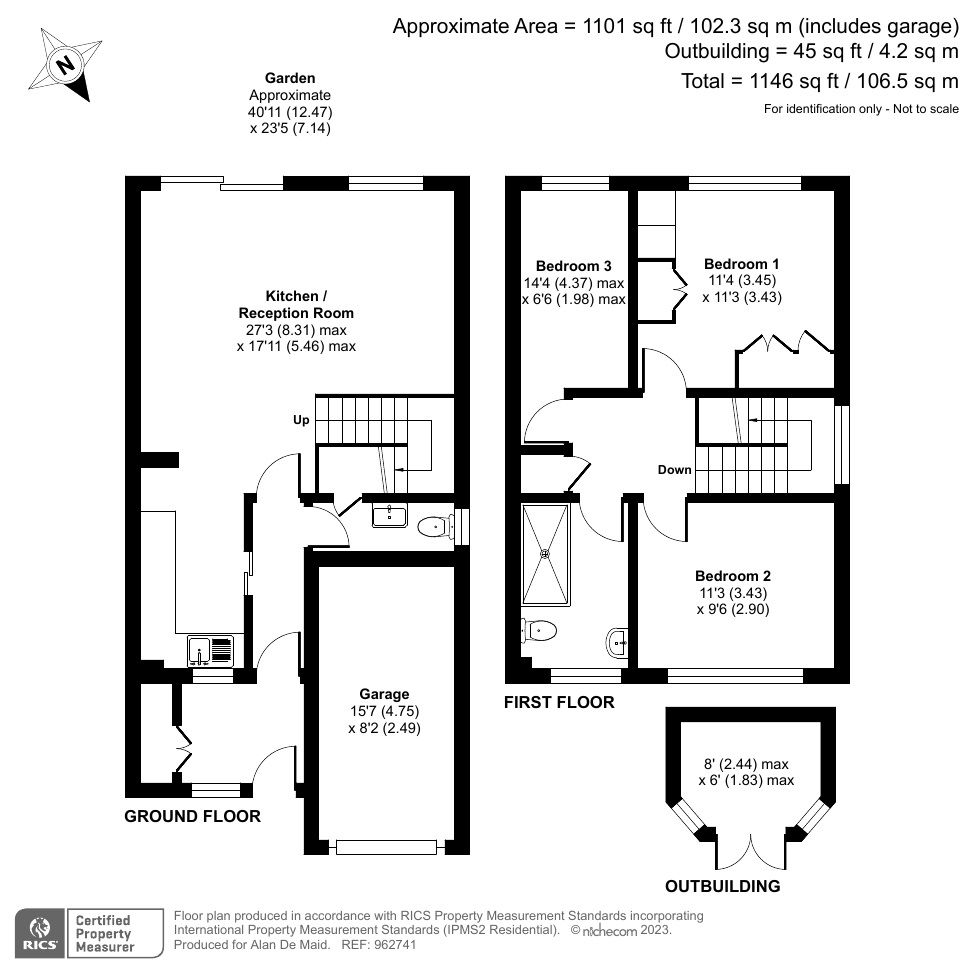 3 bed semidetached house for sale in Fenton Close, Chislehurst BR7
