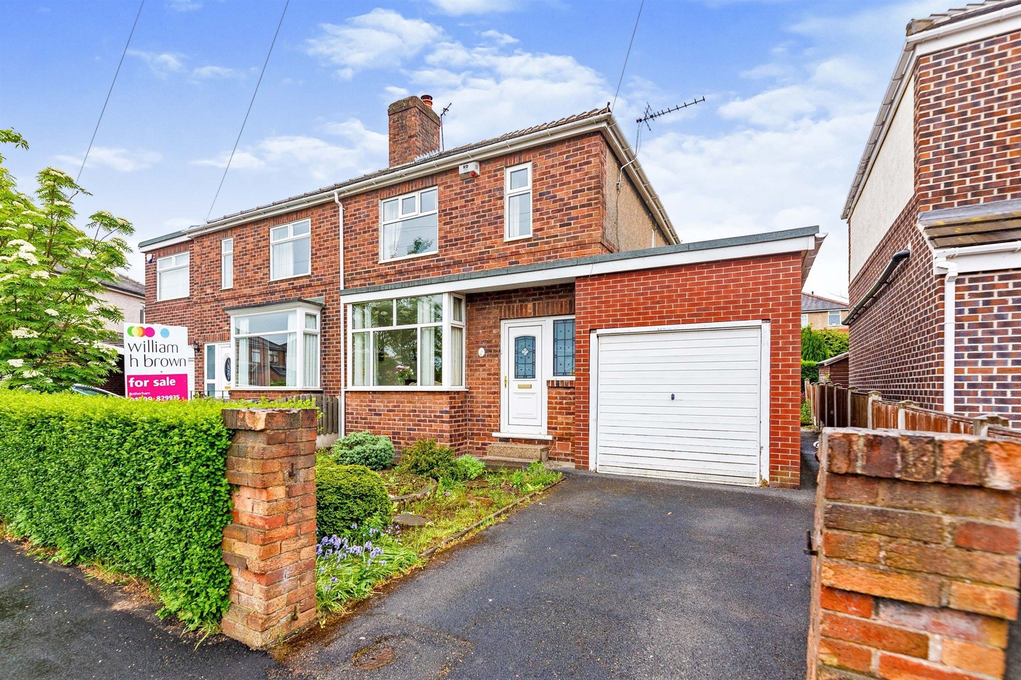3 bed semidetached house for sale in Vernon Road, Broom, Rotherham S60