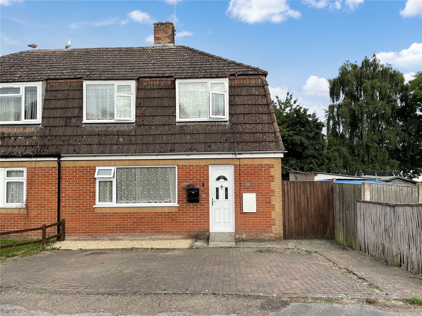 3 bed semidetached house for sale in Furzehill, Chard, Somerset TA20