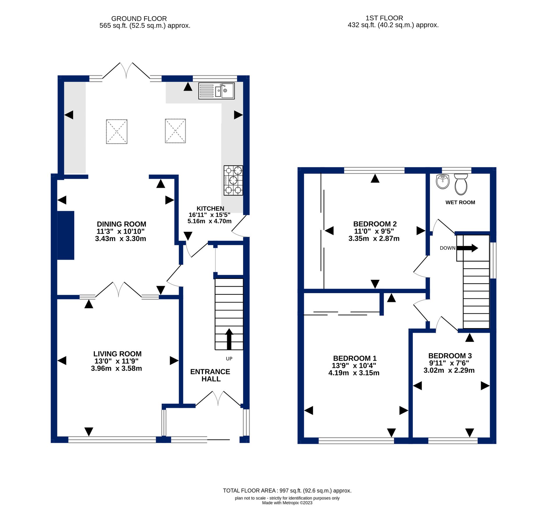 3 bed semidetached house for sale in Green Hill Drive, Leeds, West