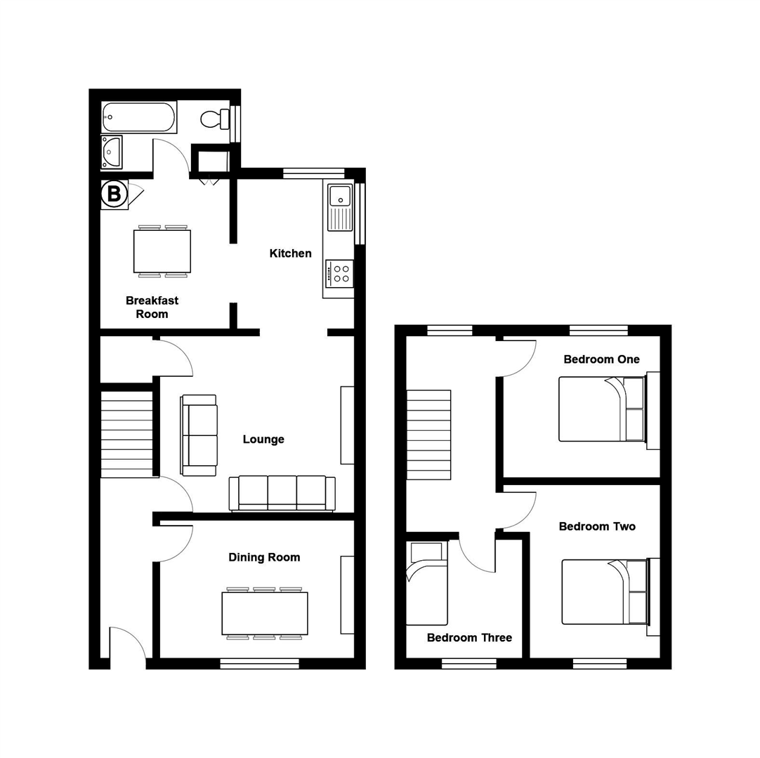 3 bed terraced house for sale in Arthur Street, Cwmfelinfach, Newport